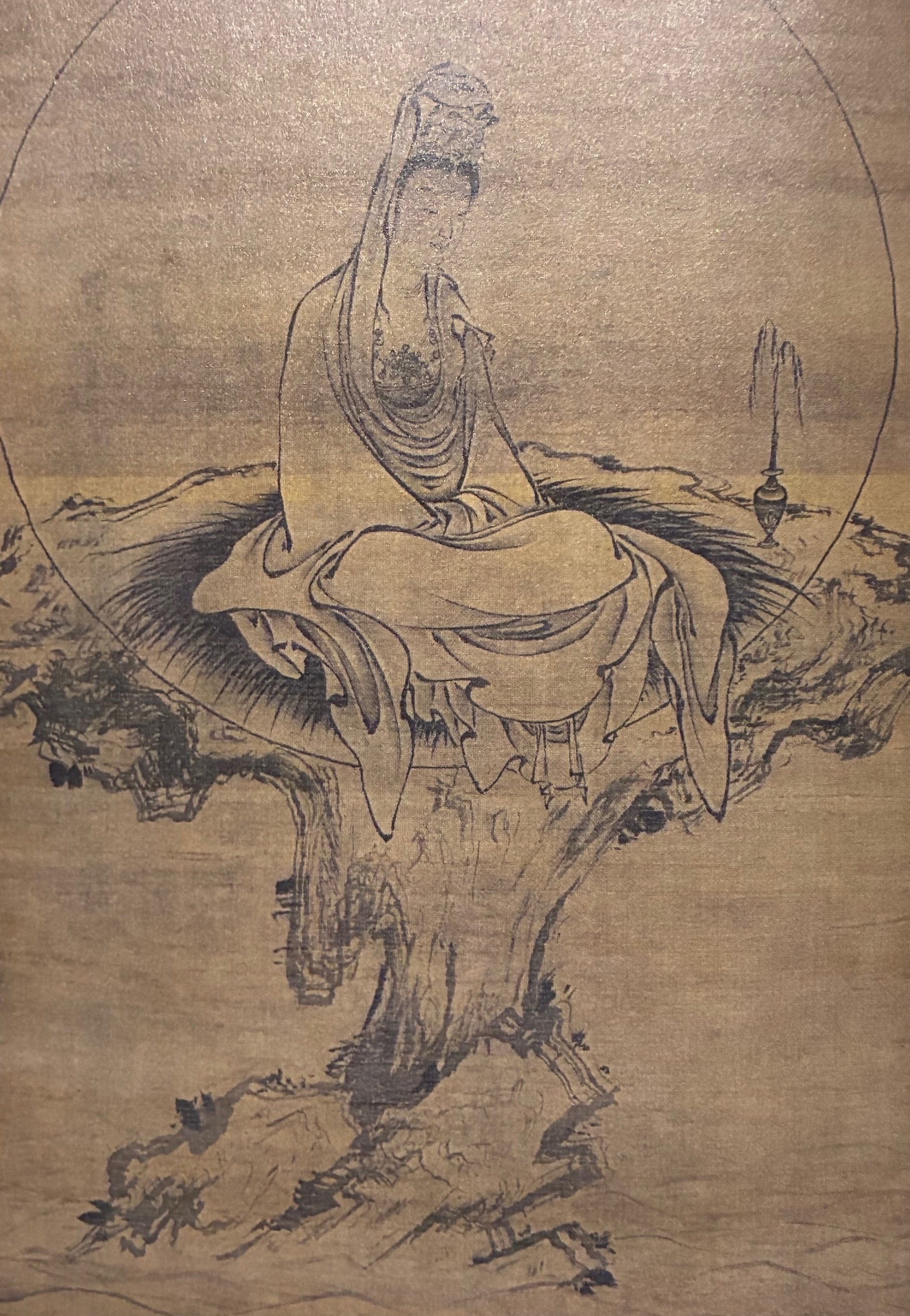 宗元仏画」で広がる仏画の様相 田能村竹田の観音図は般若心経と同調