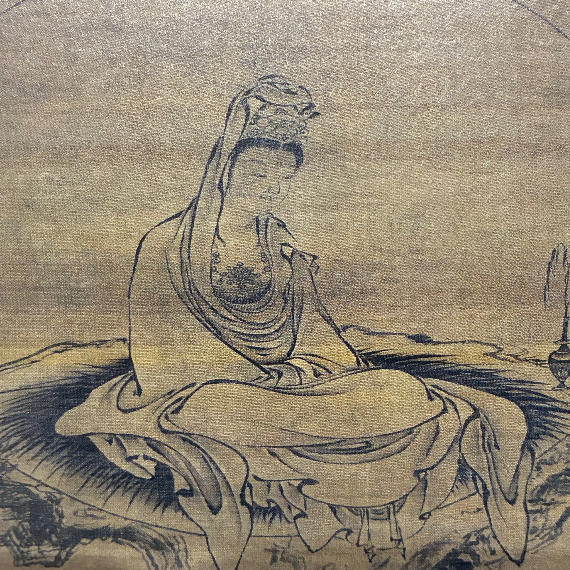 宗元仏画」で広がる仏画の様相 田能村竹田の観音図は般若心経と同調 