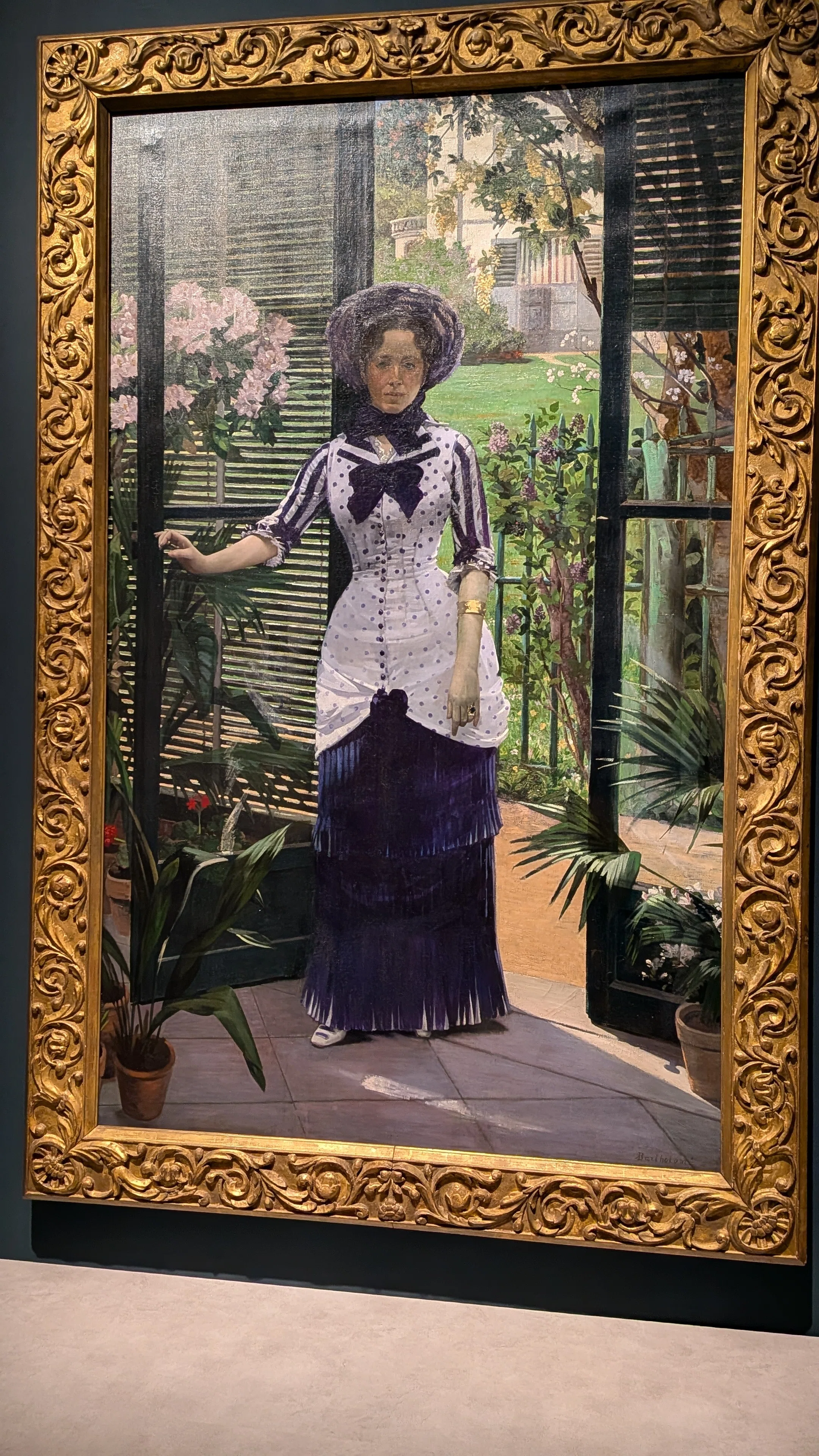 鉢にいけられたバラ　ミニ複製画　オルセー美術館 オルセー美術館所蔵 印象派―室内をめぐる物語」@国立西洋美術館