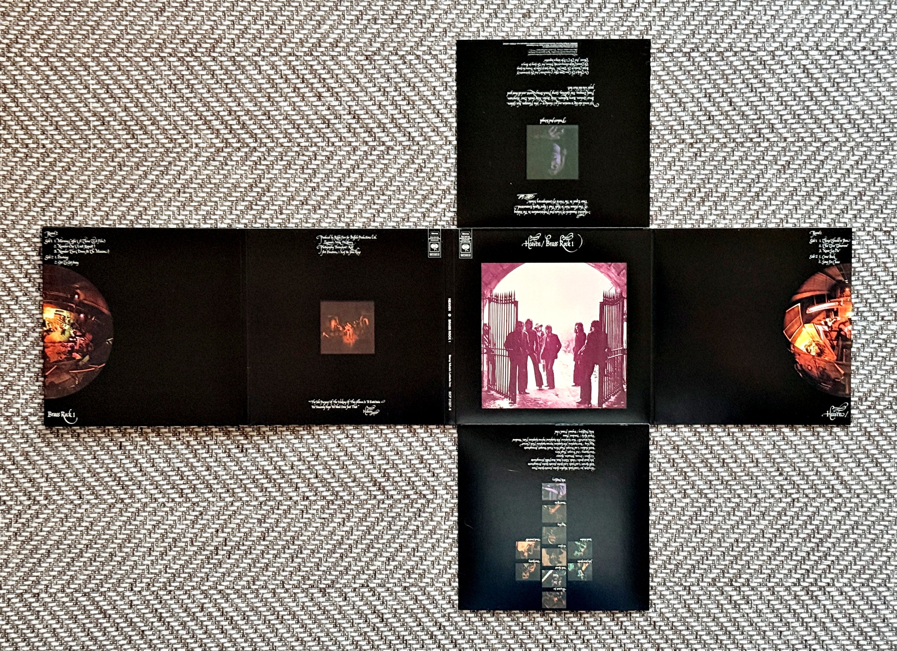 【Keef】【変形Sleeve】Heaven / Brass Rock 1 幻の英国ブラスロックHeaven『Brass Rock 1』全貌｜変形ジャケットと