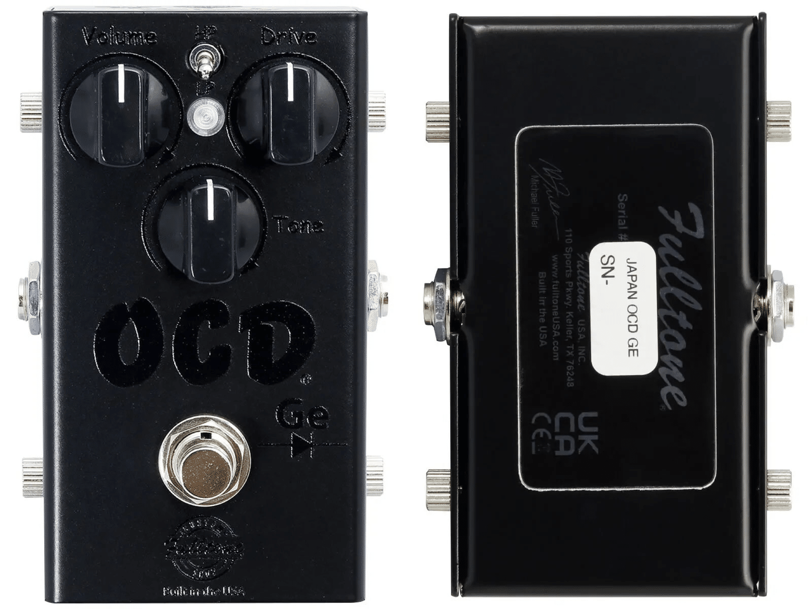 フルトーンの大定番モデル「OCD」の日本限定ブラックバージョン フルトーンの大定番モデル「OCD」の日本限定ブラックバージョン