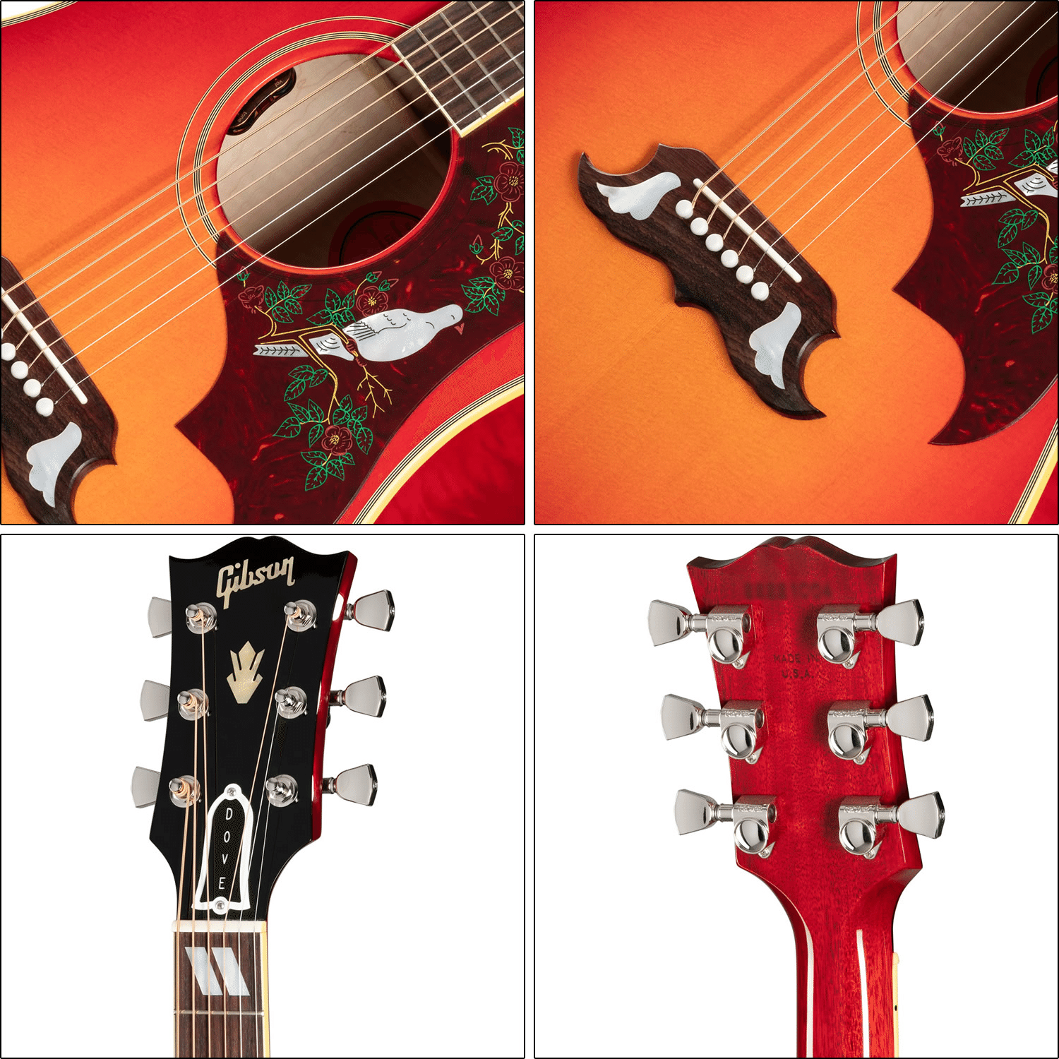 圧倒的個性と高級感を放つ逸品、ギブソン「Dove Original