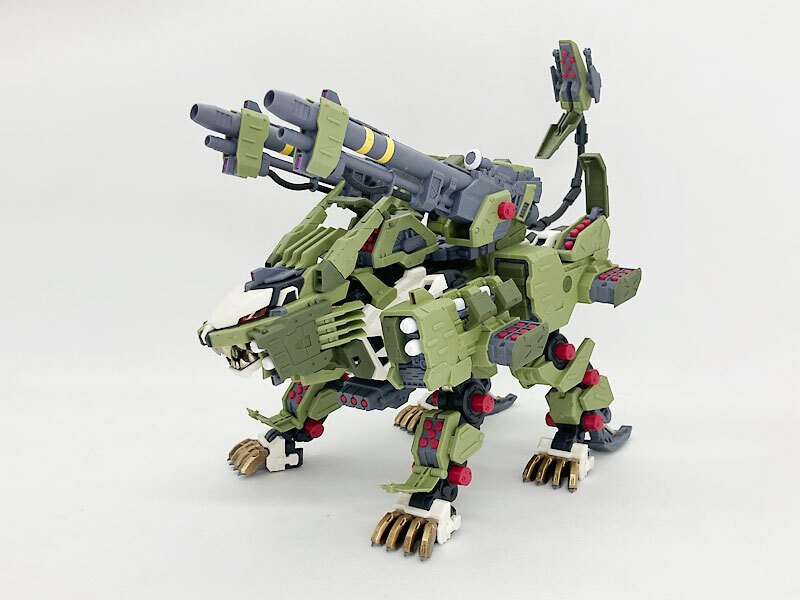 つや消しでゾイドを作る。【プラモ】HMM ZOIDS ライガーゼロパンツァー