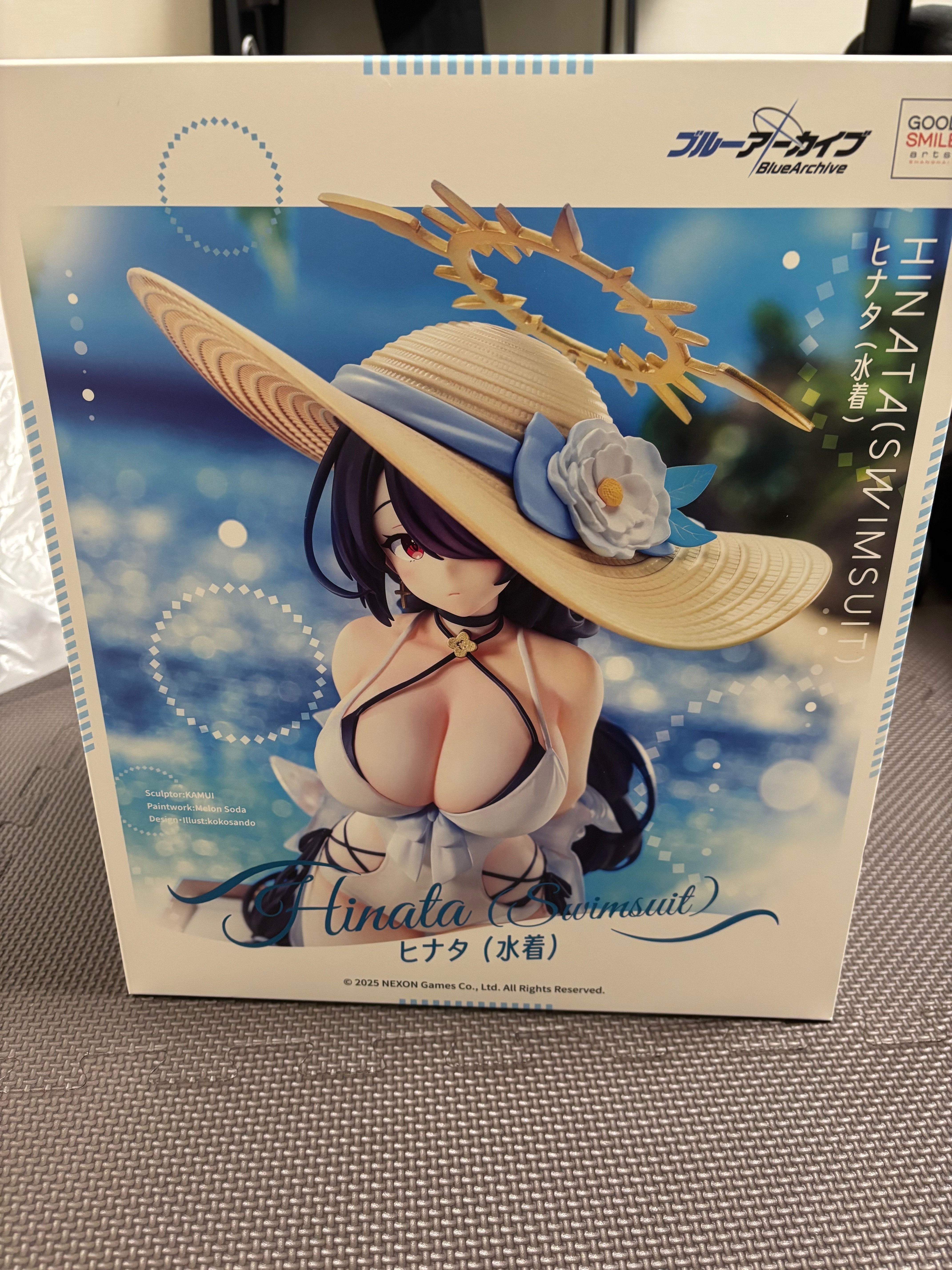 水着ヒナタのフィギュア届いたよ｜うさはら