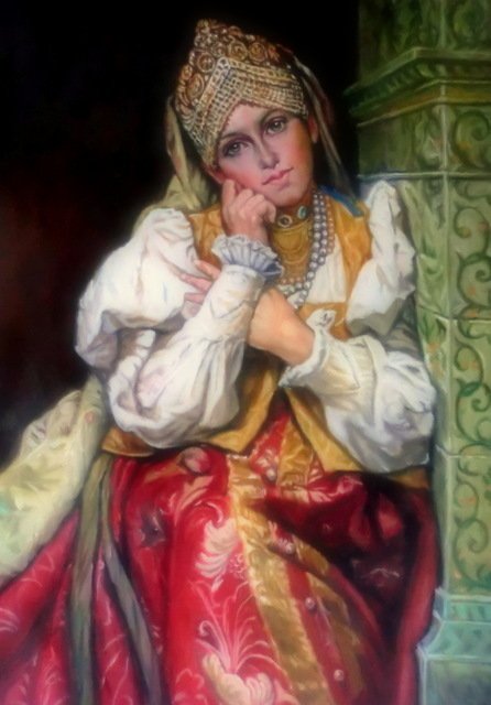 初めてのオンライン展示会 (1) 模写編(1) 美人画｜都志良三