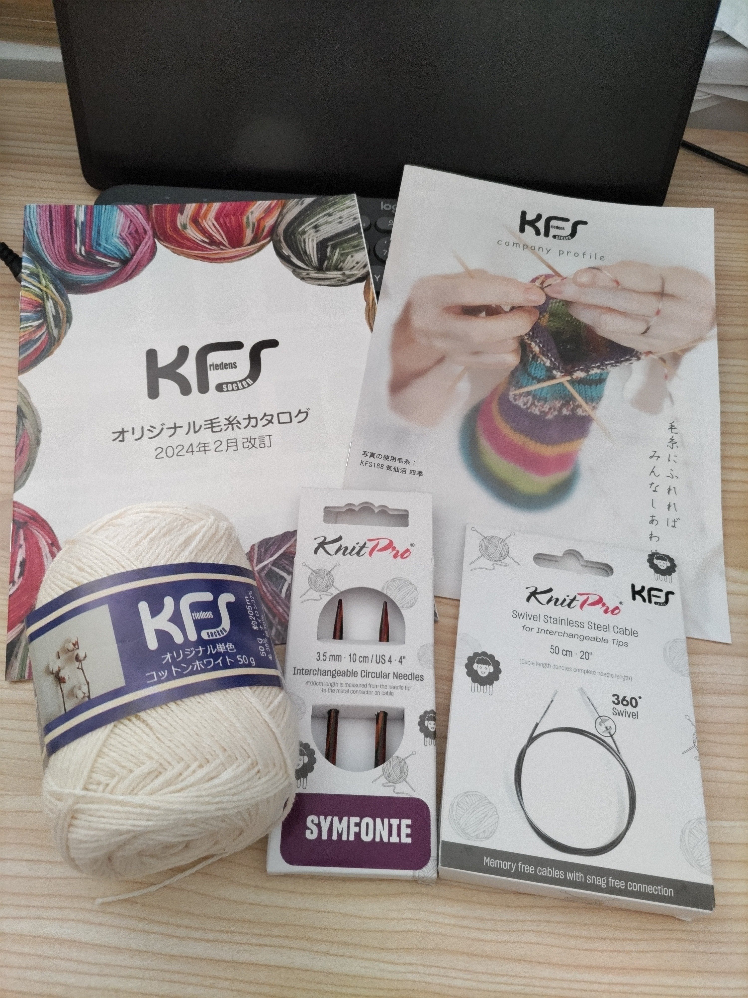 編み物】KFS大阪店に行けました！｜tamaco｜駅とスタンプと編み物