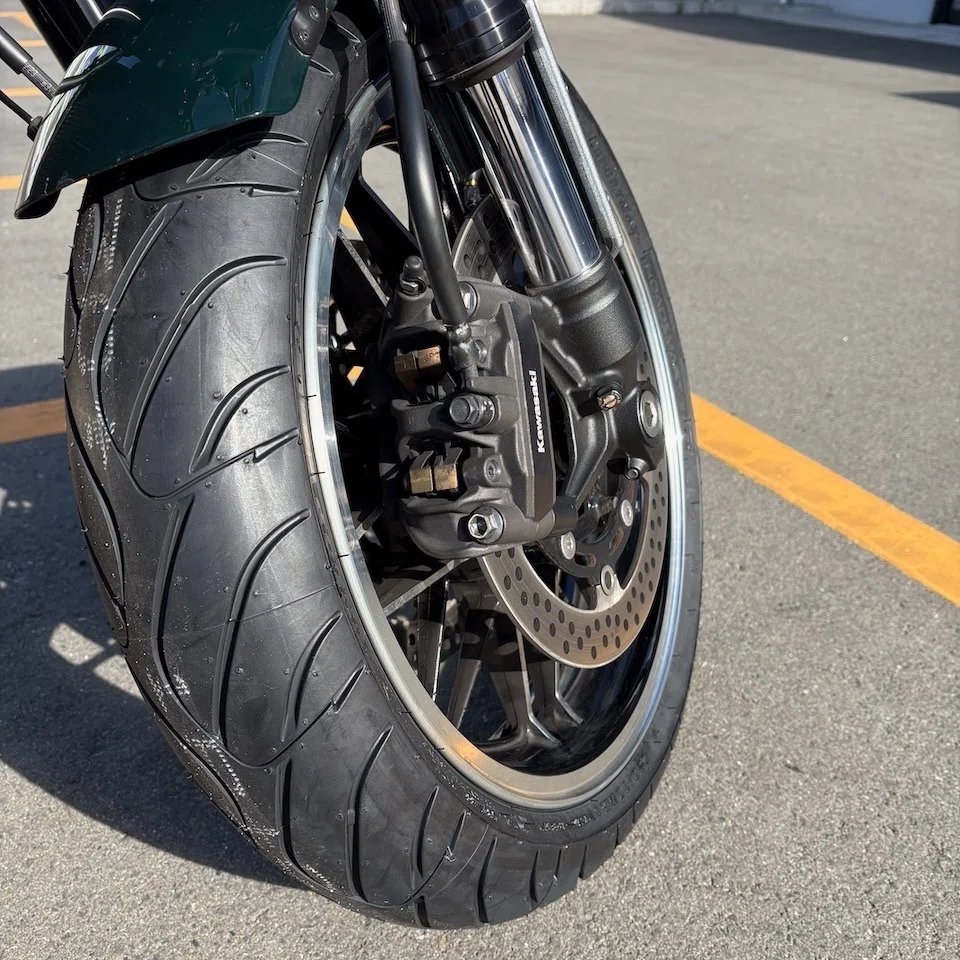 Z900RS タイヤ交換 2025/11/24｜Mick Kamihara