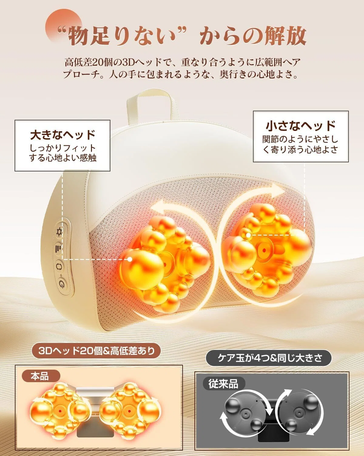 新品未使用 腰枕 クッション 一台多役 極静音 コードレス延長 USB充電式 本音レビュー】Hoxhyon 腰枕 クッション マッサージ機 USB充電式 腰