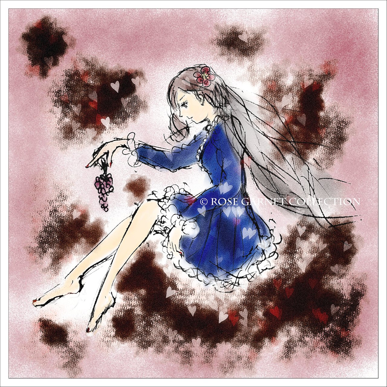 恋色に萌えて（pastel taste）：my illustration｜Rose Garnet