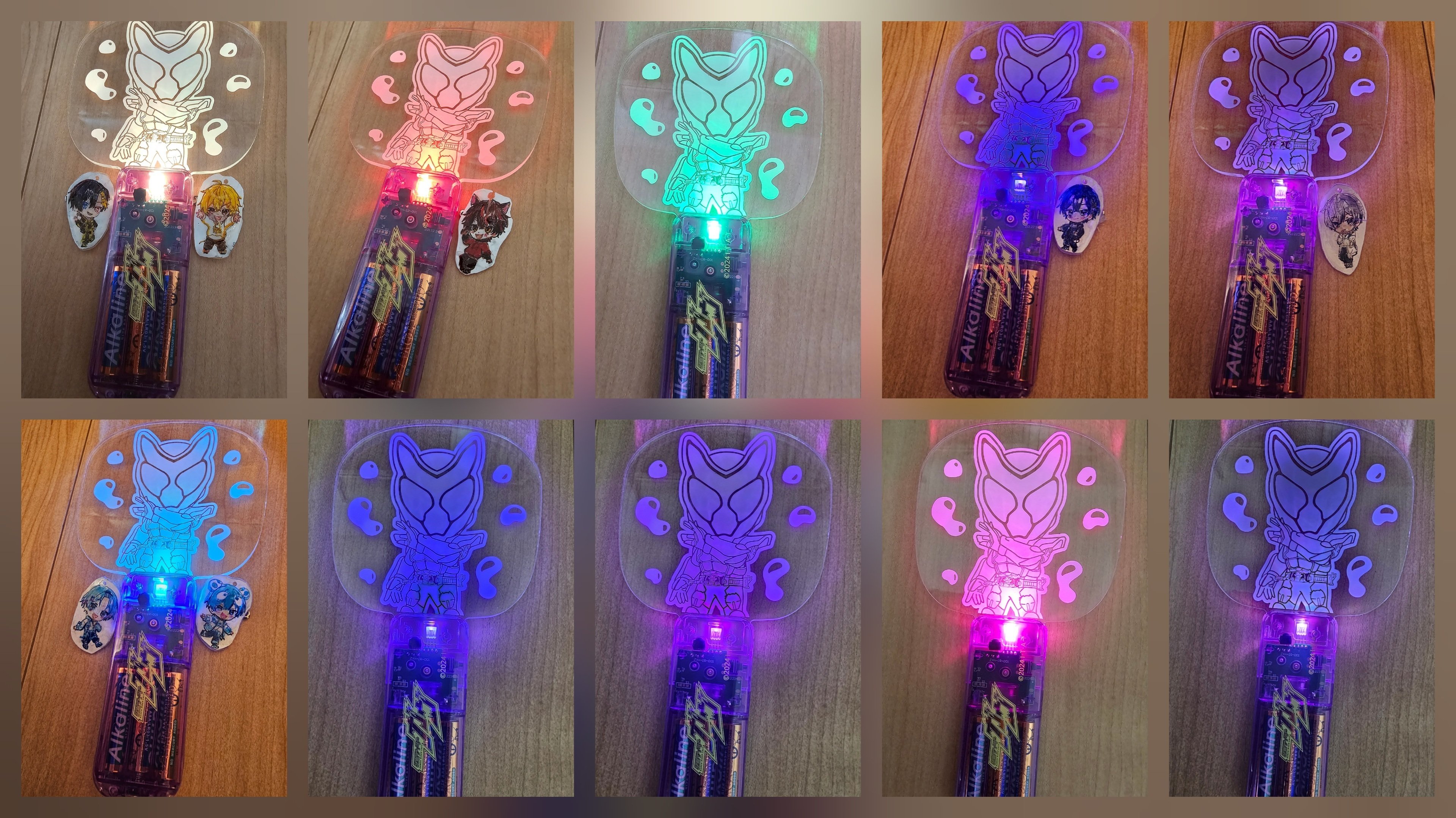 推しカラーのペンラ💡家にある物で何とかならないか思案😅💡｜A