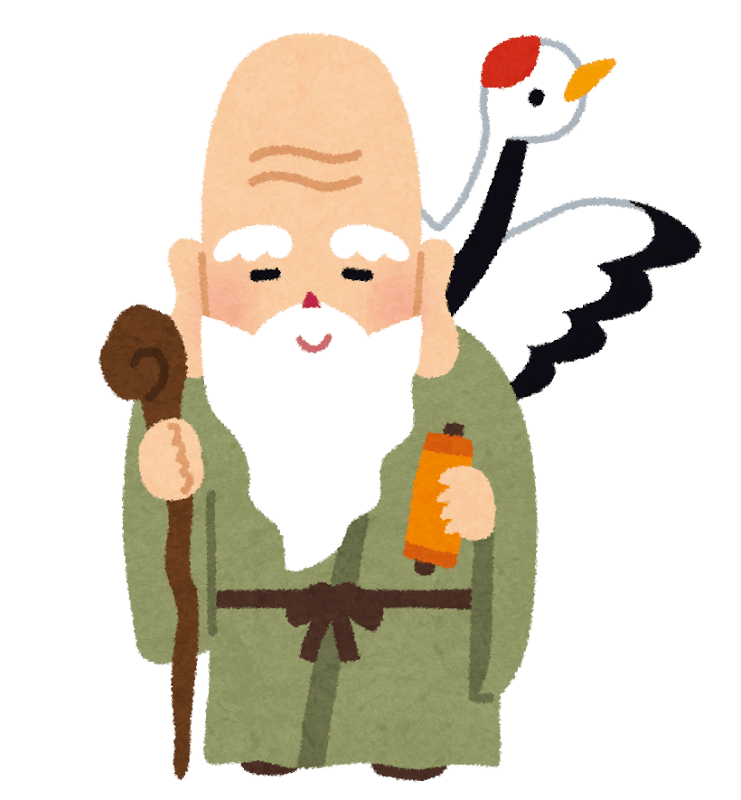 福禄寿（ふくろくじゅ）：幸福・金運・長寿を運ぶ、よき人生の守り神