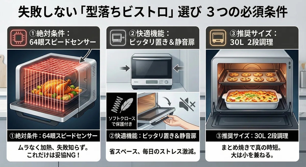 パナソニック ビストロ型落ち｜2025年最新と比較！今買うべき「神