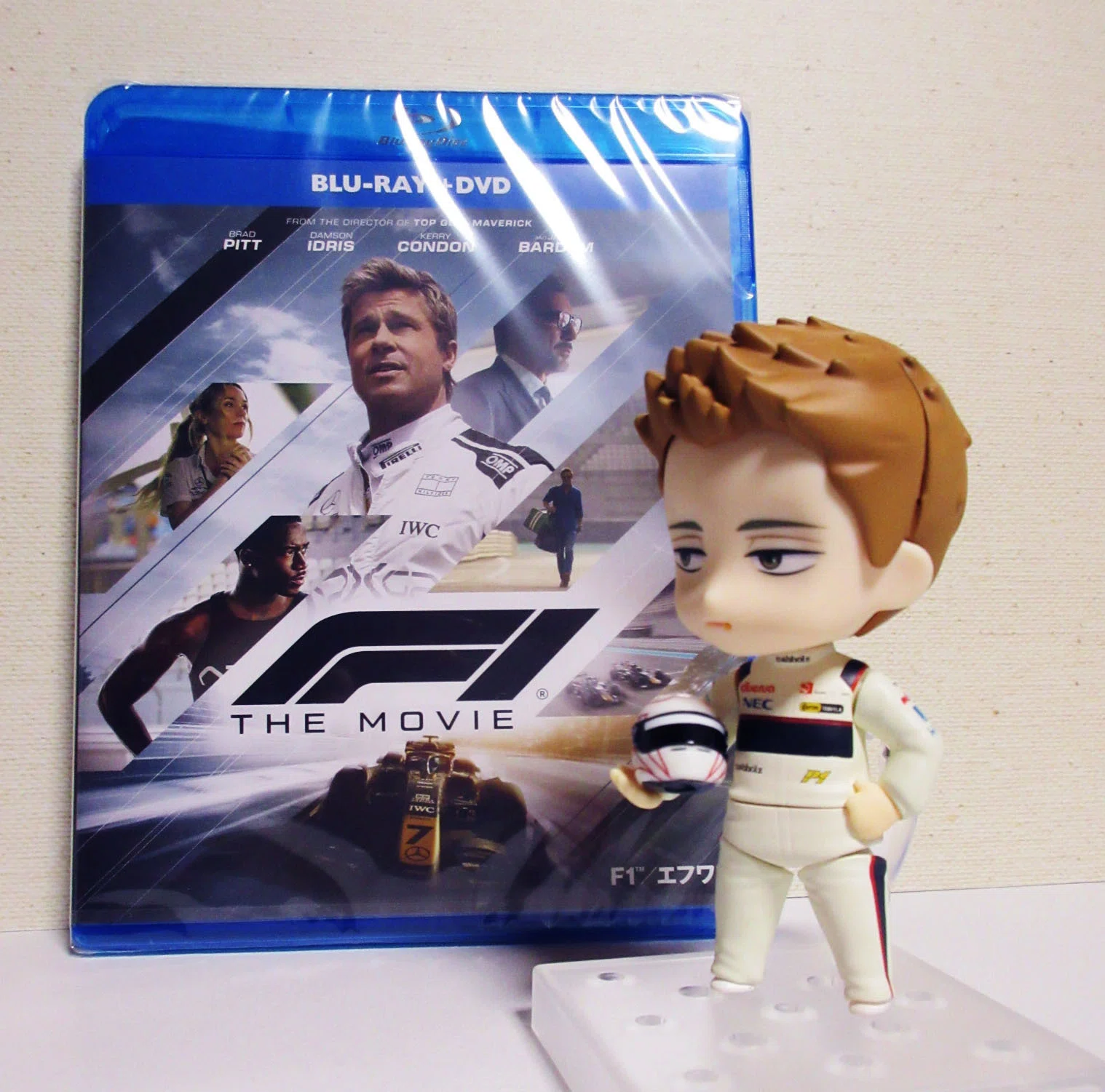 F1 エフワン　ブラッド・ピット　ソニー・ヘイズ　1/6カスタムヘッド 1分で作れるねんどろいど ブラッド・ピット 『F1®／エフワン』｜米内山
