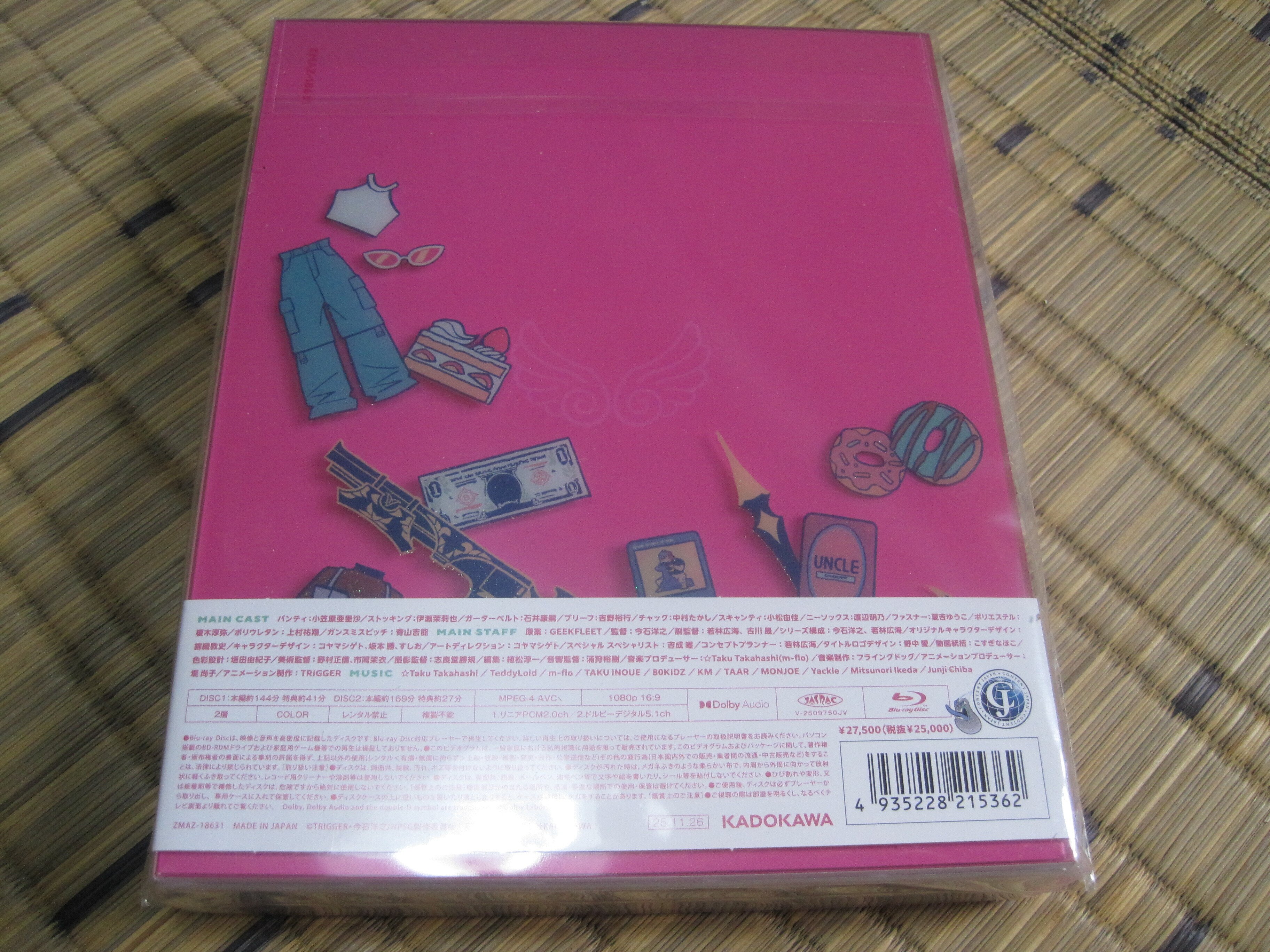 新パンティ＆ストッキング ブルーレイBOXレビュー「基本的にアマプラ