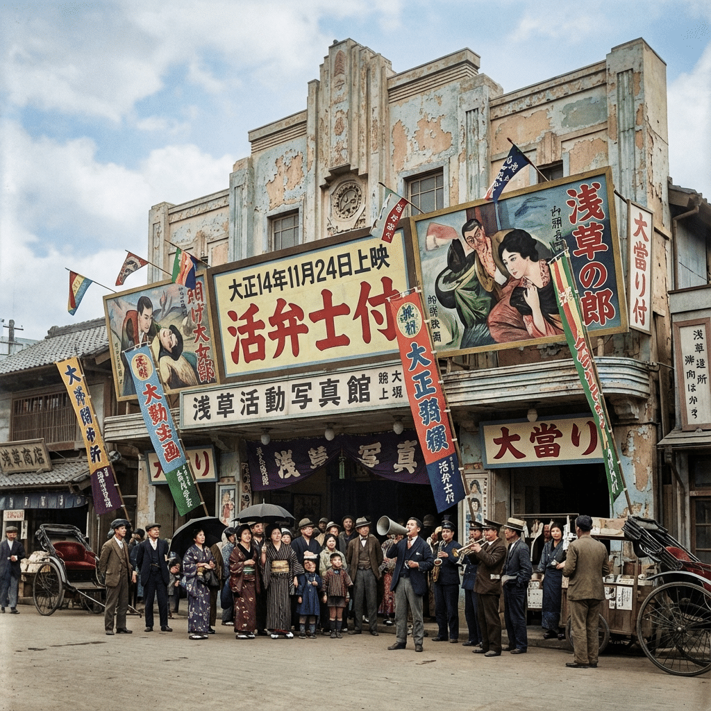 Nano Banana Proで観る100年前の日常1925年11月24日、大正時代の人々を