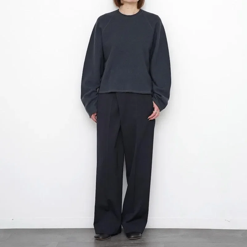 YLEVE】新感覚ニットULTRAFINE MERINO MILLED WOOL KN P/O｜THIRTY