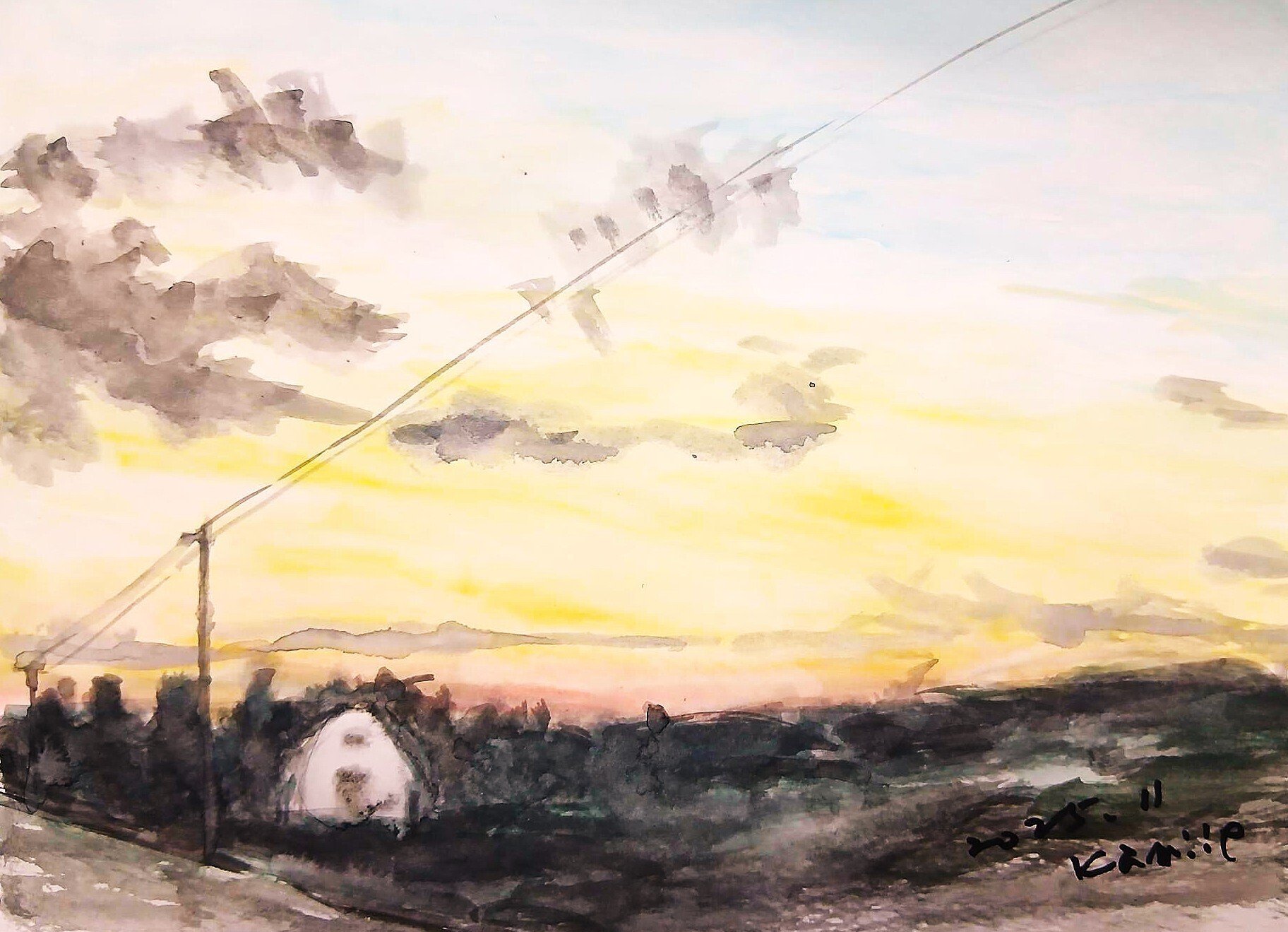 夕暮れ(士別市)｜北海道の熊おやじ〜北海道の179市町村の歴史と観光