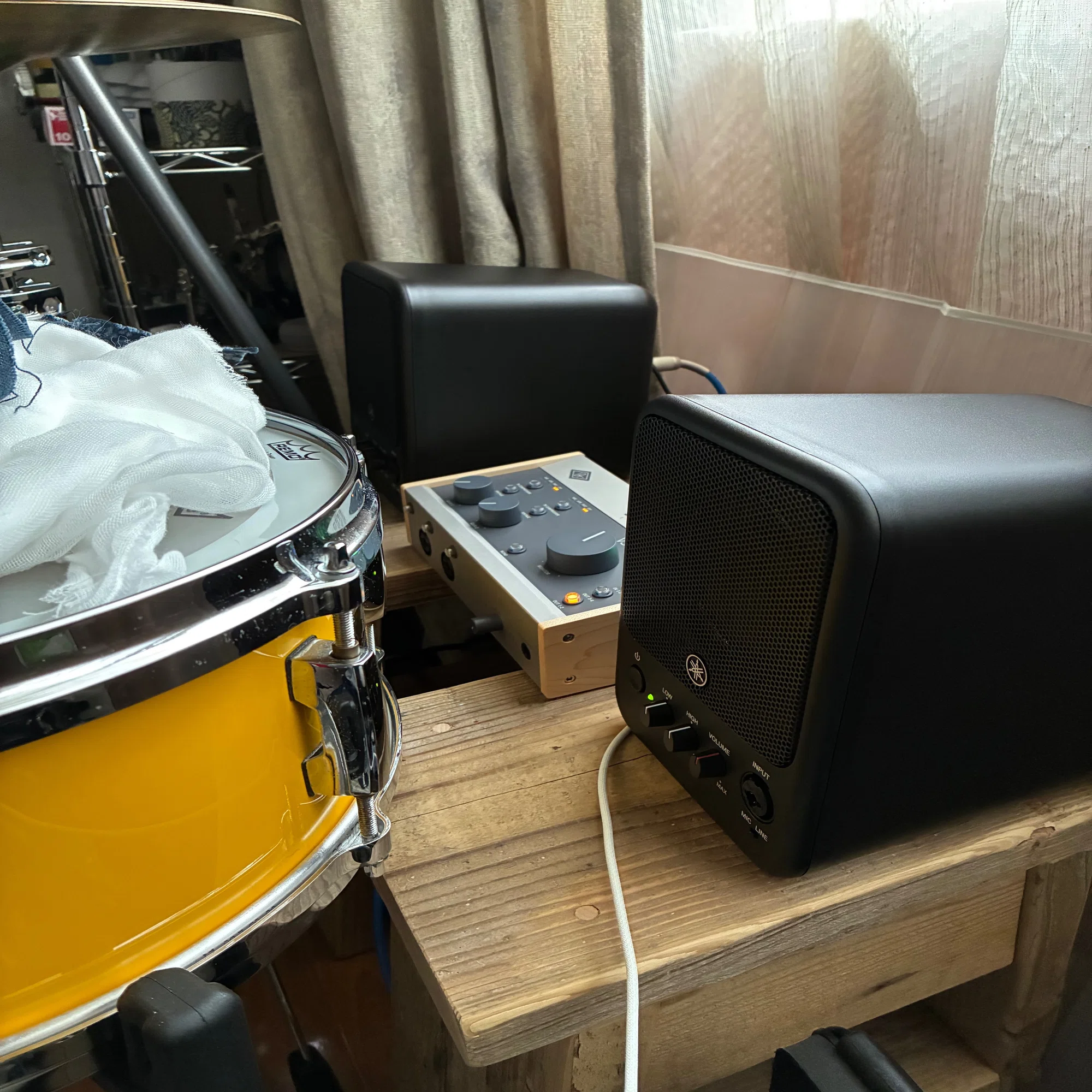 BOSS RC-505mkII、Universal Audio VOLT476、YAMAHA MS101-4、導入 