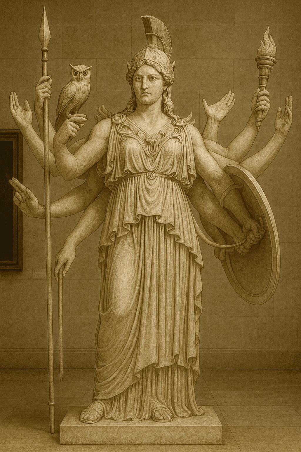 作画実験 ギリシャ神話｜美和