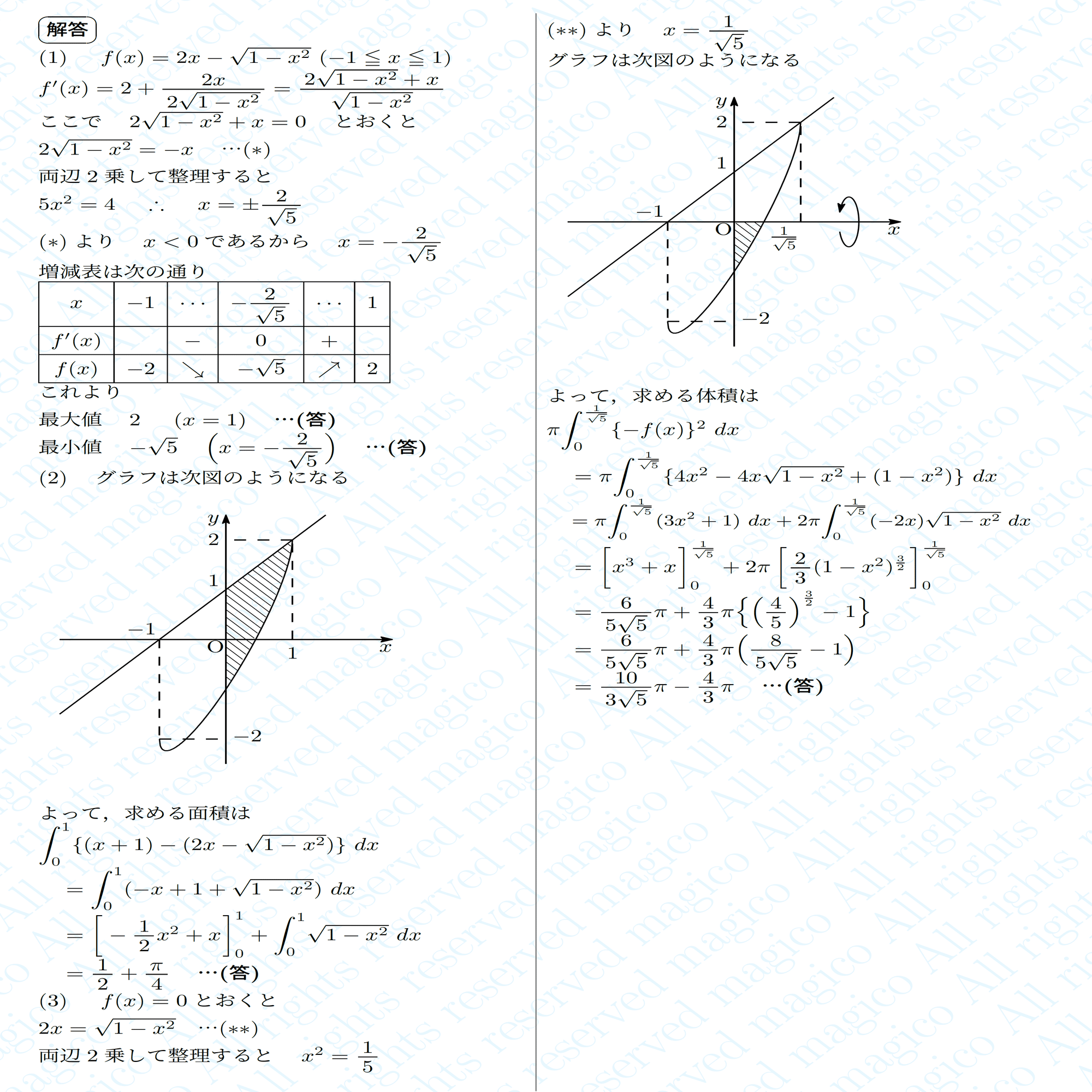 2025年北里大学医学部数学｜magico