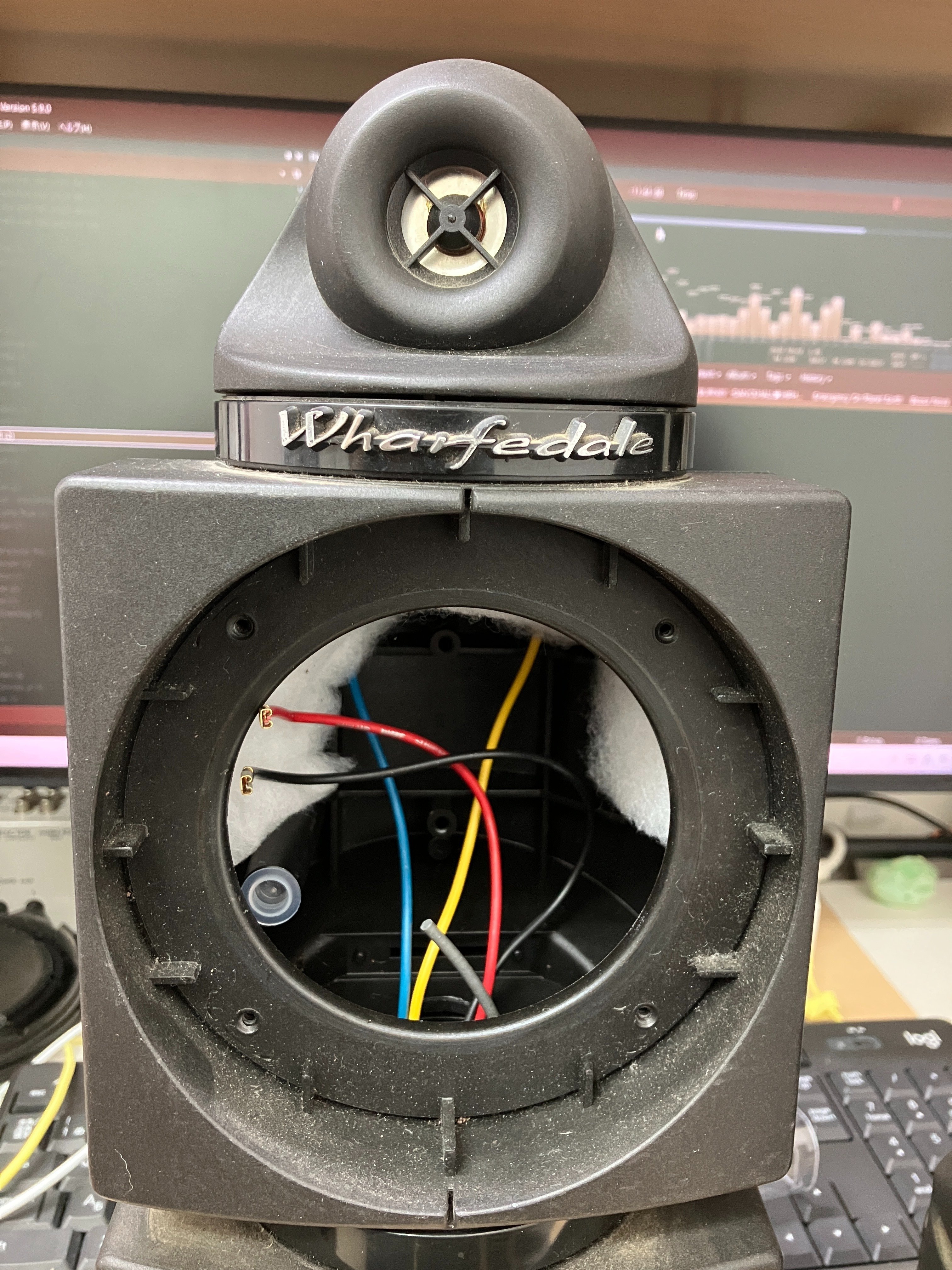 Wharfedale Modus Miniエッジ交換済み beldenケーブル付 Wharfedale modus mini エッジ交換｜Shion