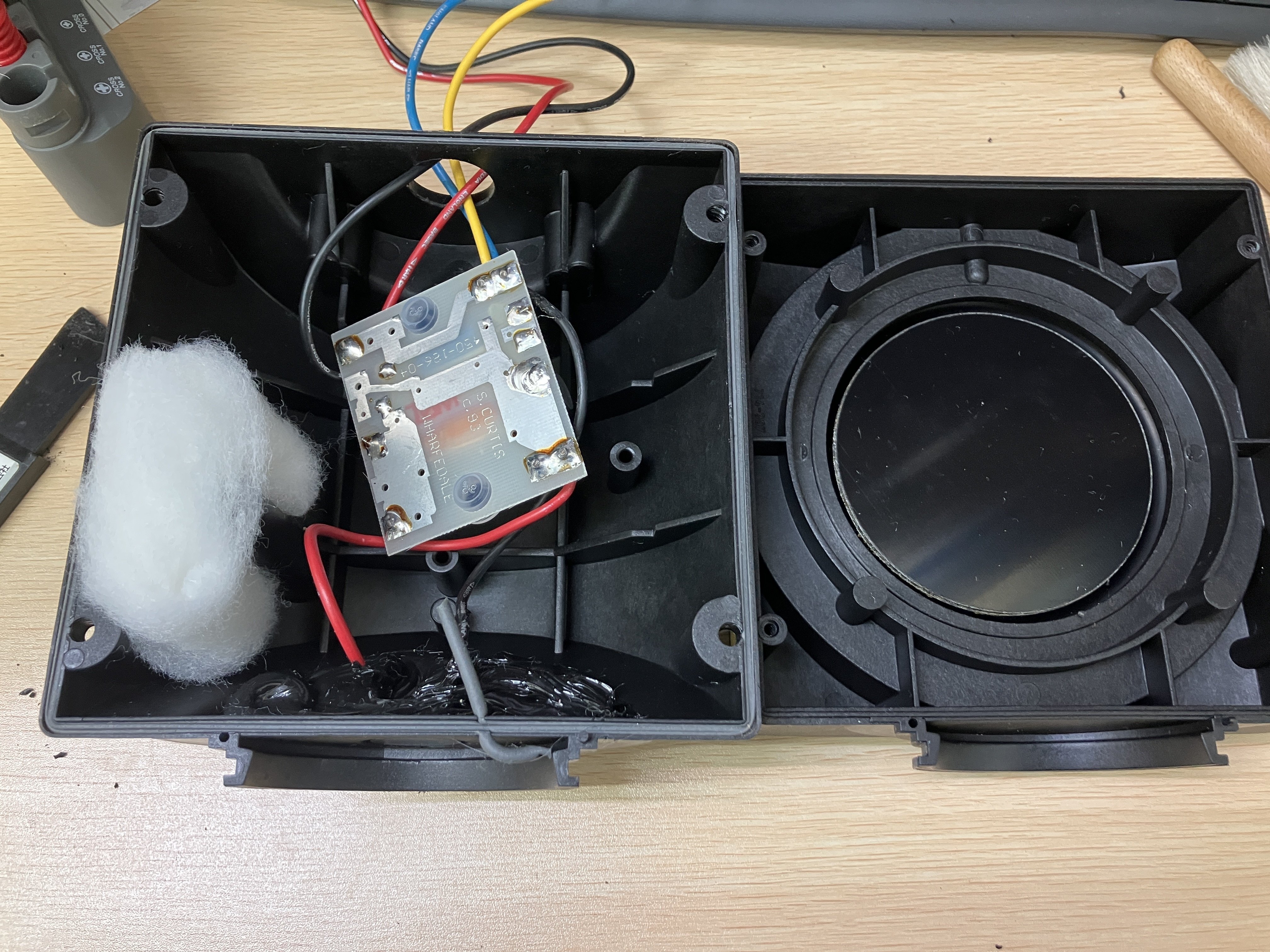 Wharfedale Modus Miniエッジ交換済み beldenケーブル付 Wharfedale modus mini エッジ交換｜Shion