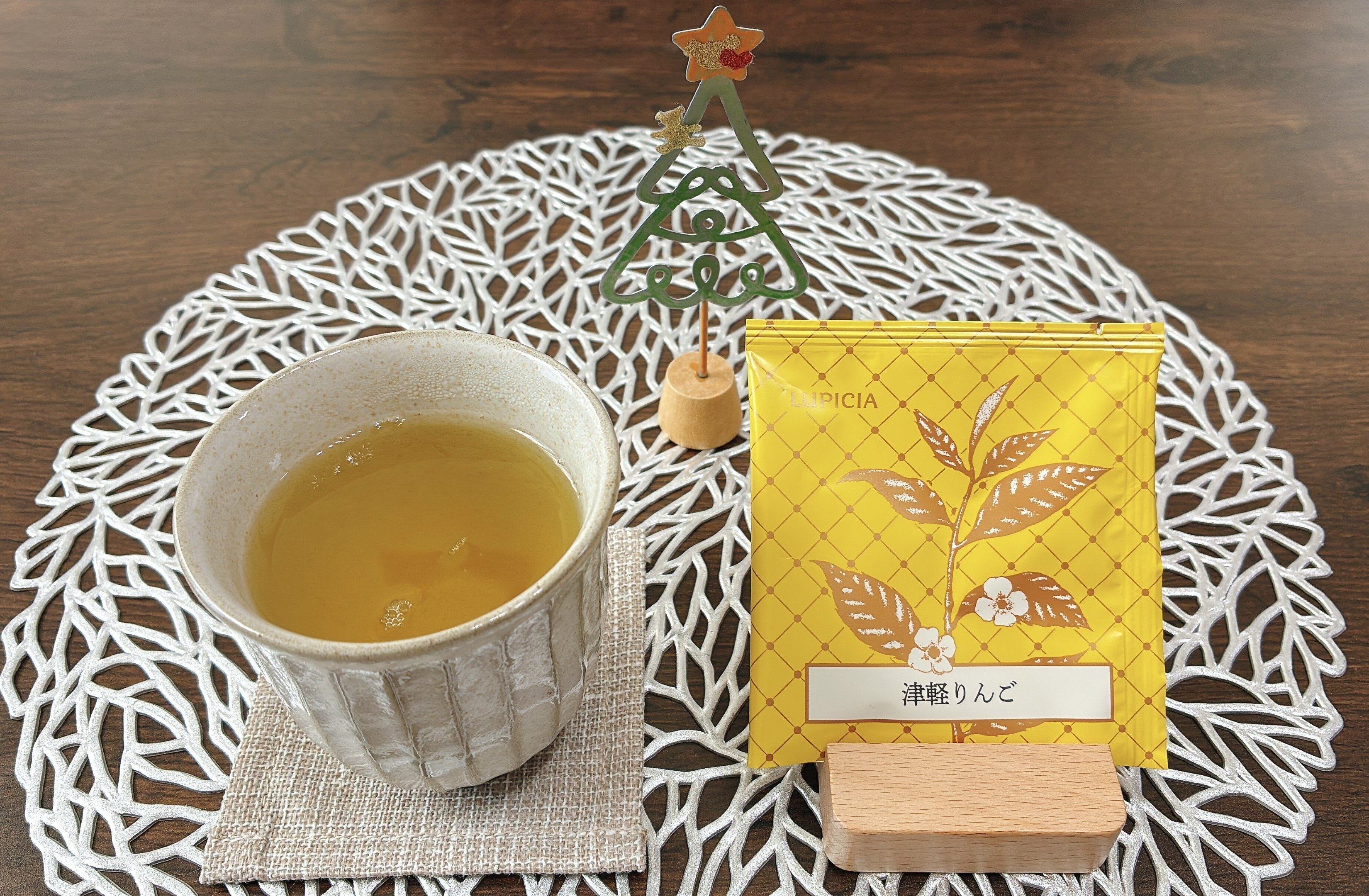 津軽りんご｜緑茶】 やわらか和製アップルティー🍎｜ルピシア 100