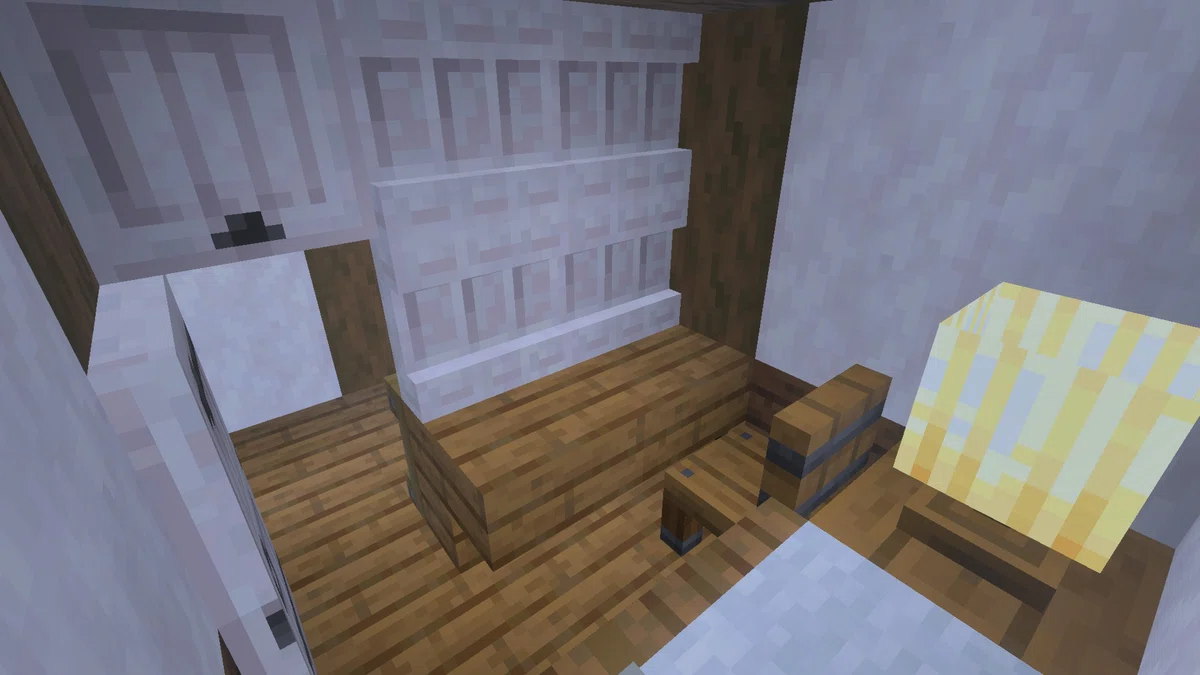 [Minecraft Diary #90] (Mining Area) Let's Build a Workshop! Part 3｜ 太郎