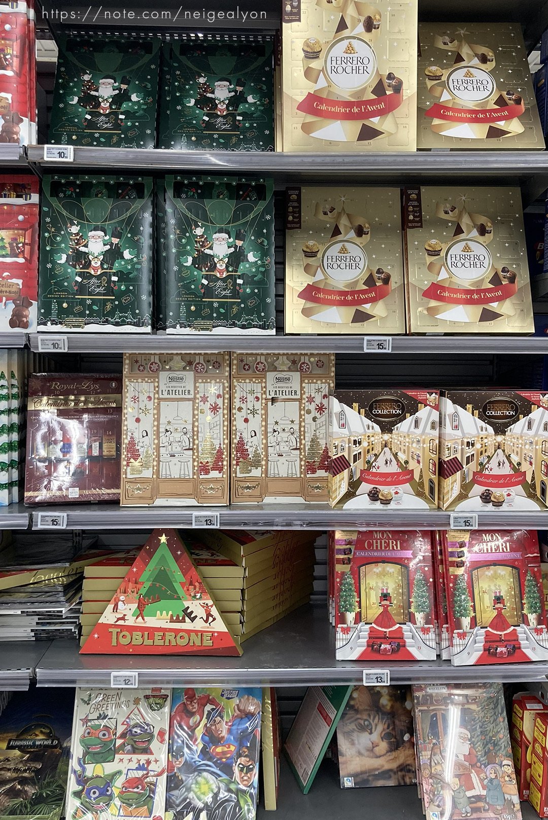 フランスのクリスマスはチョコレート三昧｜フランス生活｜ルチル