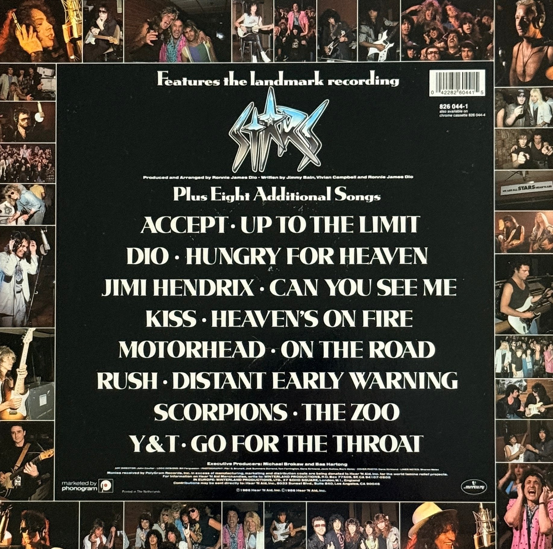 80年代メタル界最大のチャリティ：Hear 'n Aid『Stars』と世界