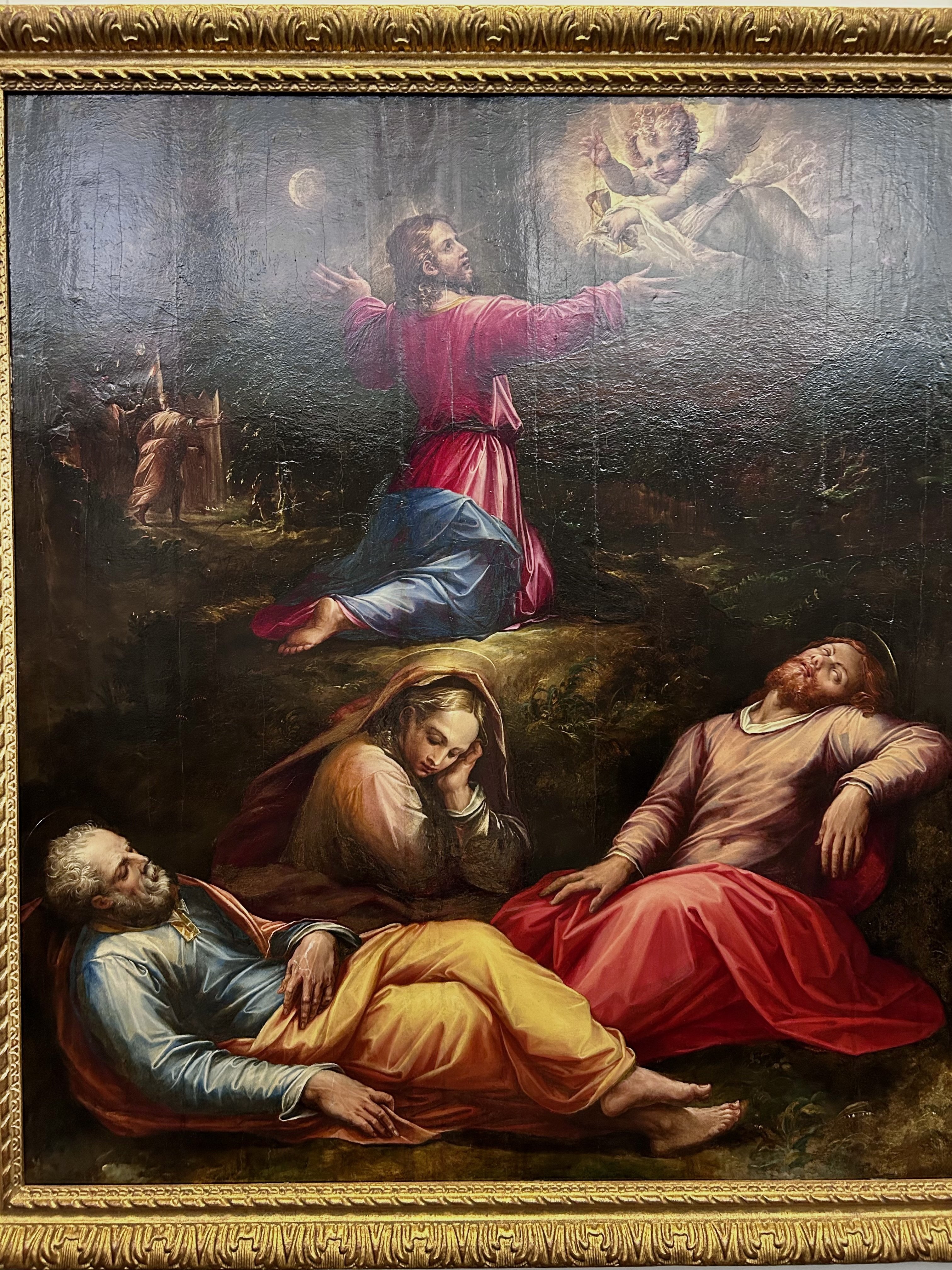 あなたの祈りは必ず届きます（絵画ゲッセマネの祈り＆妖精のブローチ