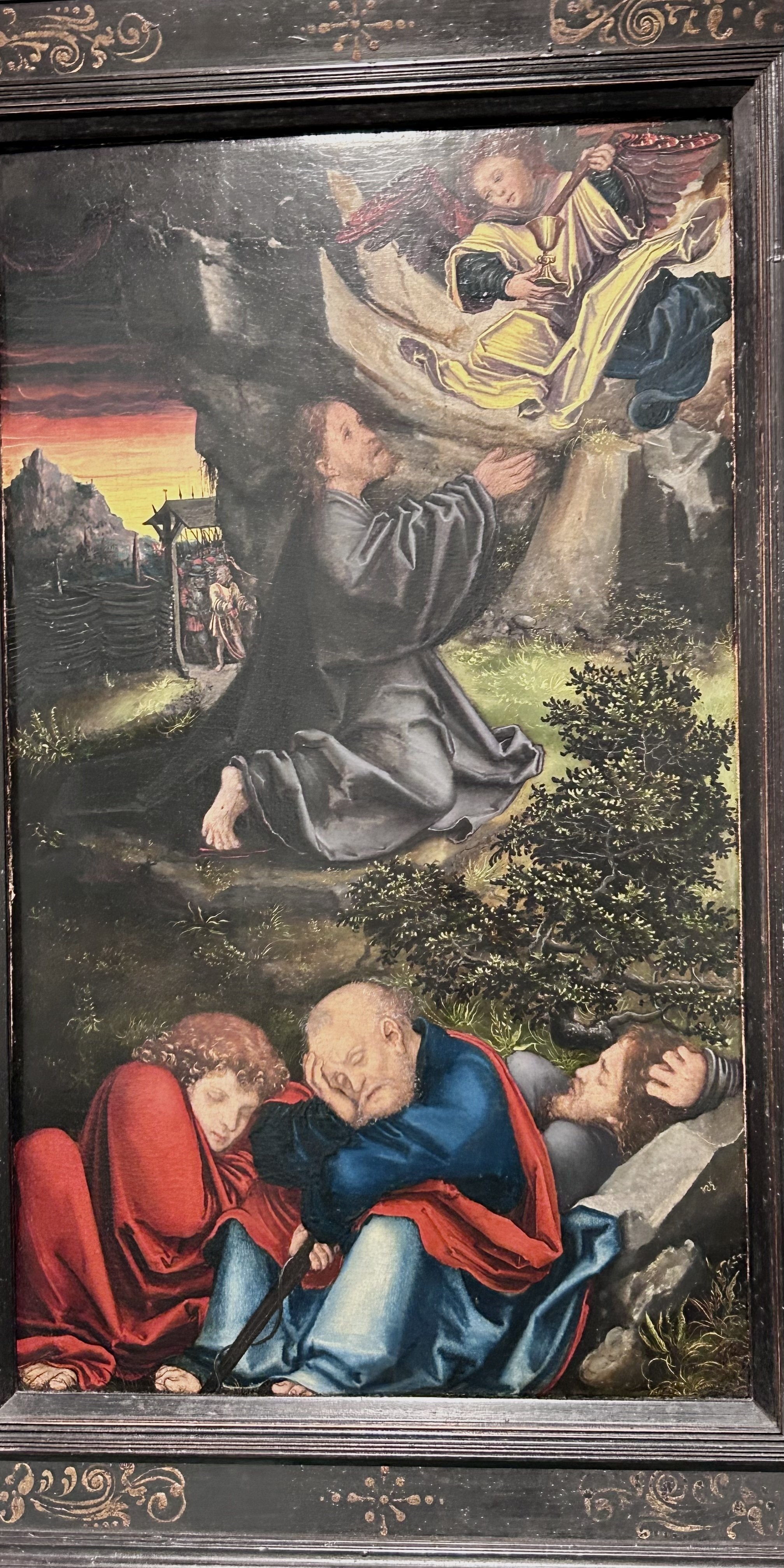 あなたの祈りは必ず届きます（絵画ゲッセマネの祈り＆妖精のブローチ