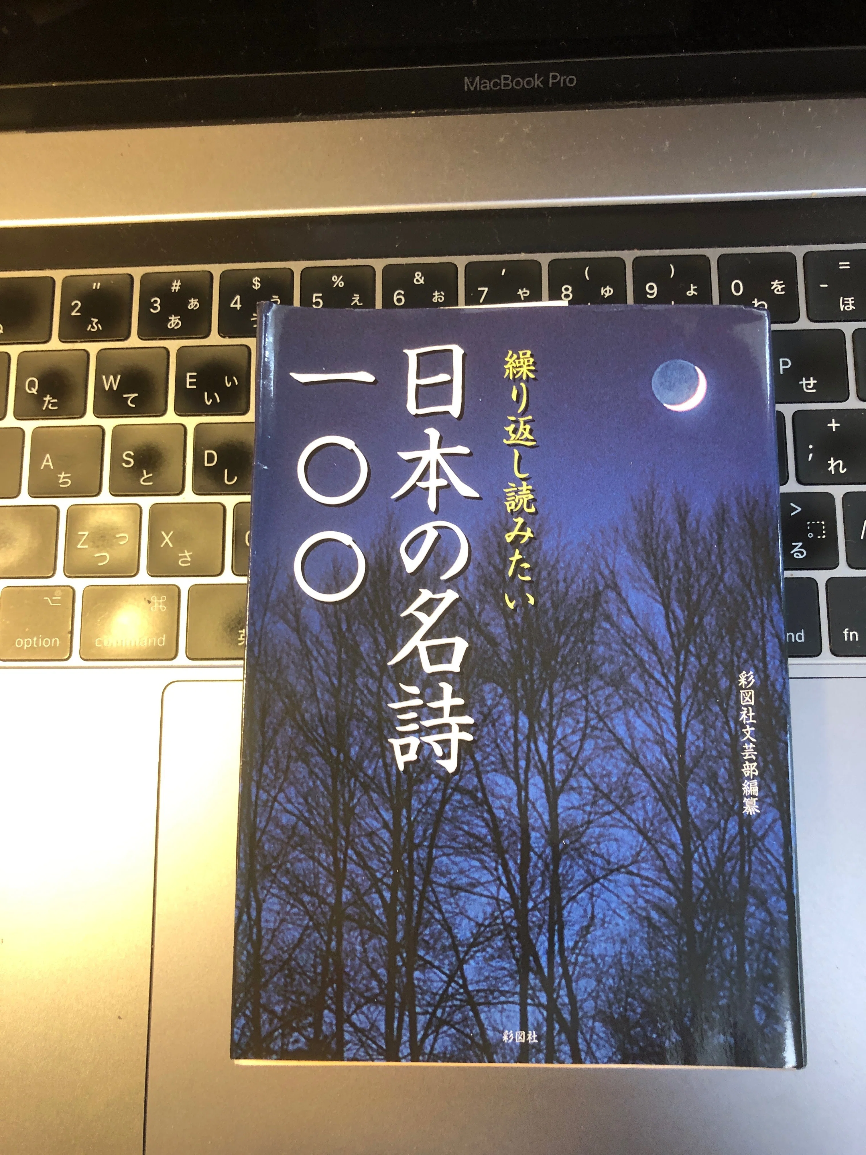 日本の名詩100」と、藤沢周平のエッセイ集「小説の周辺」を読む