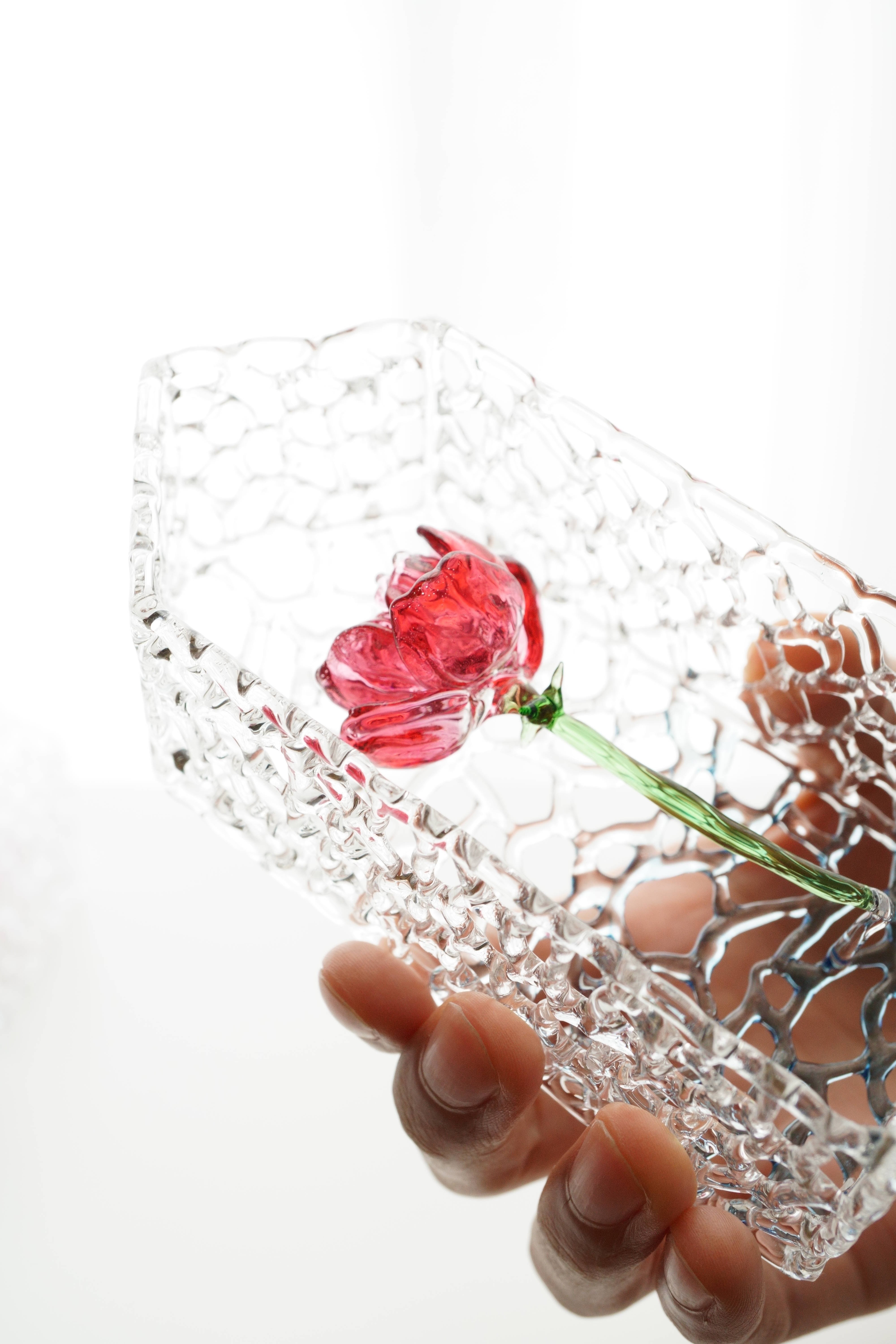 ガラスのバラを作って思ったこと。｜旅のガラス きゃろくろガラス工房