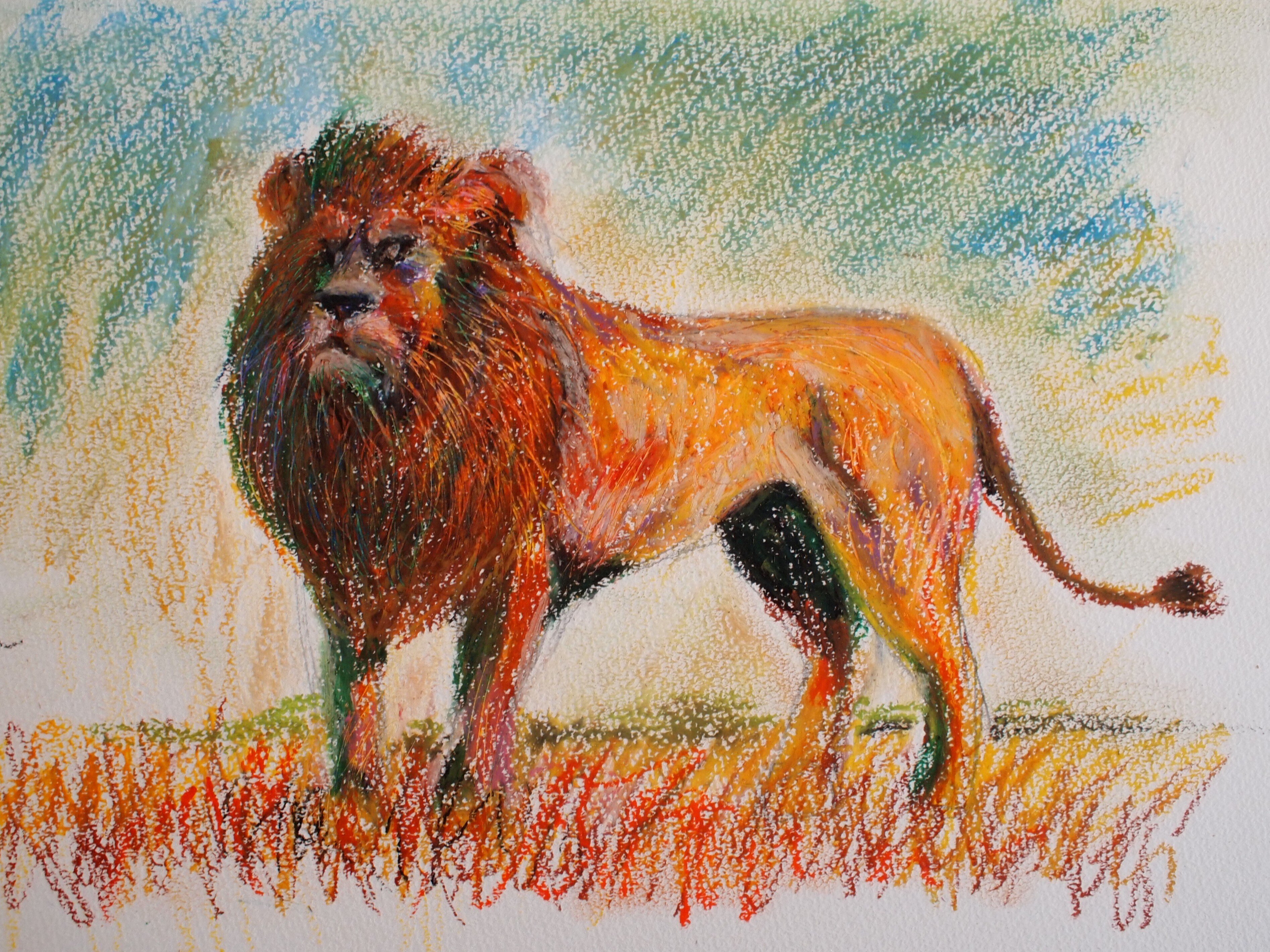 色塗りが苦手な私が、ぺんてる「アートクレヨン」で“飾りたい絵”を