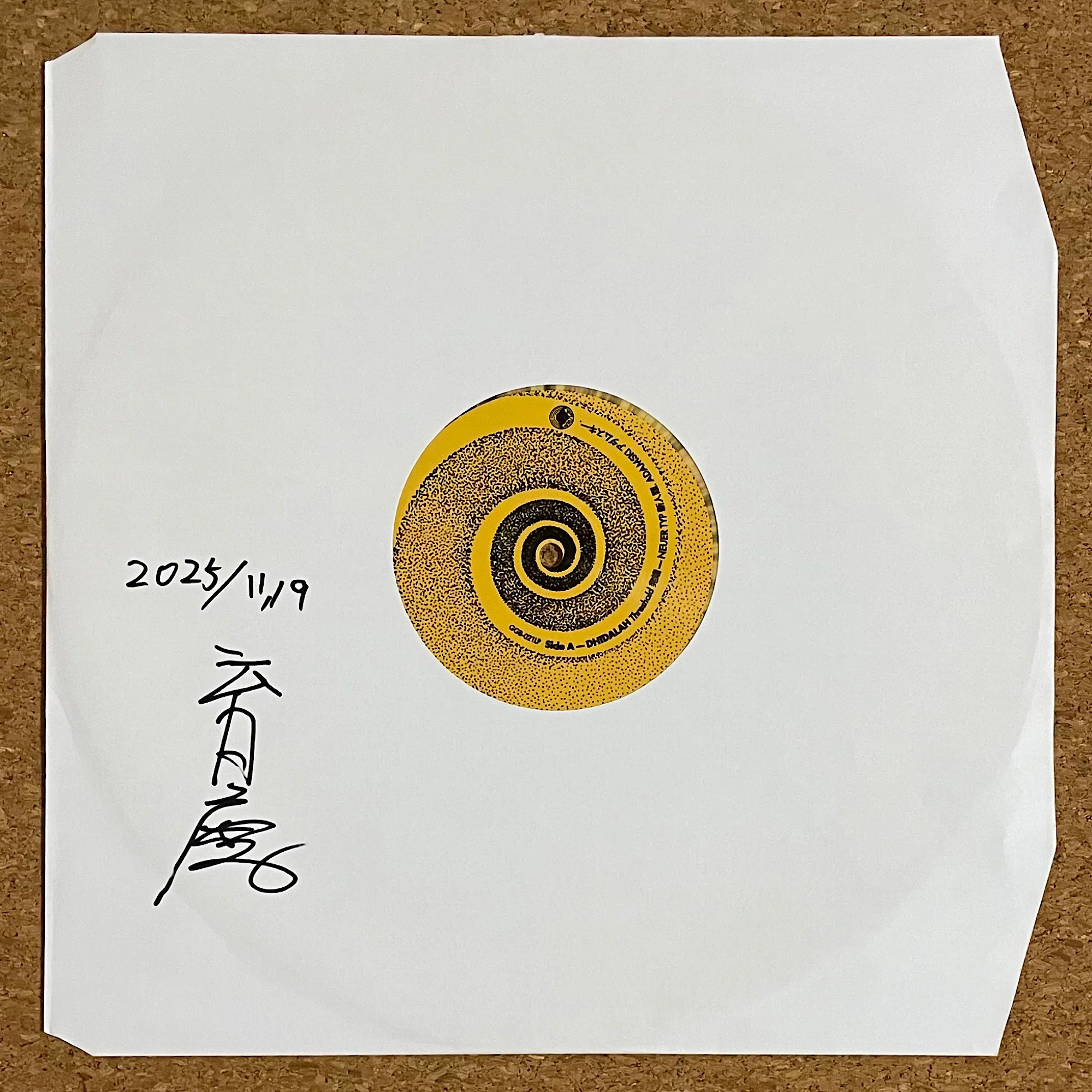VINYL ONLY！ サイン蒐集の記録 2025年下半期｜五辺宏明