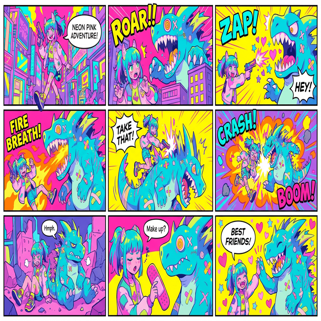 Photoshop内のNano Banana Proでキャラクターを作ってLPにまとめてみる