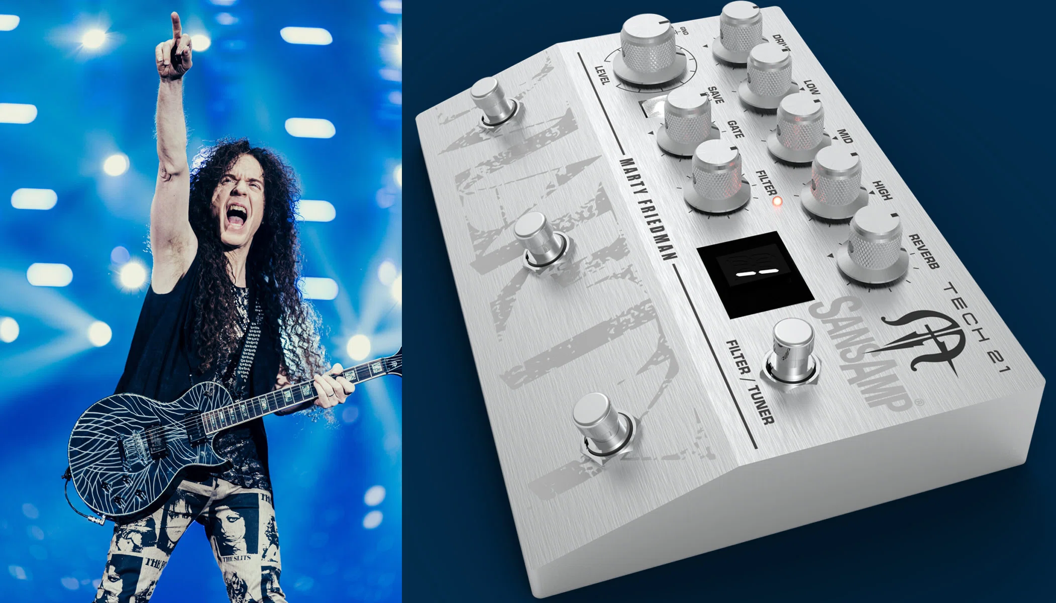 Marty Friedman Signature SansAmp Arrives!｜Sparkplug.tokyo