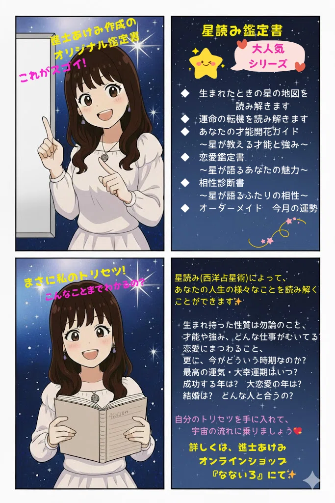 人気の星読み商品ご紹介💖|進士あけみ | 星読みフォーチュンテラー 人気の星読み商品ご紹介💖|進士あけみ | 星読みフォーチュンテラー