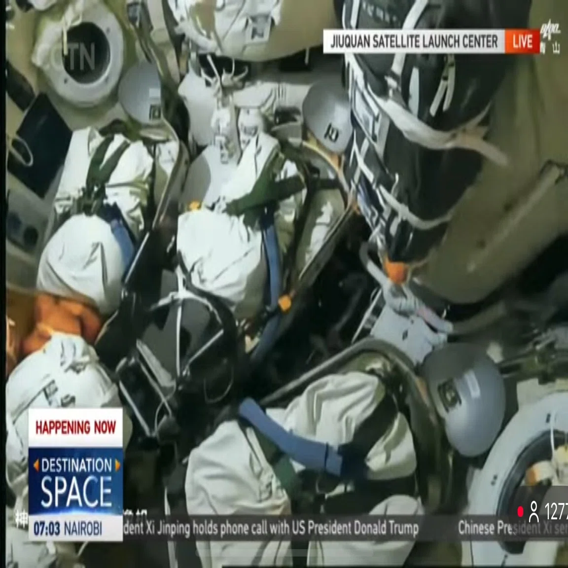 宇宙の緊急事態を救え！宇宙デブリで宇宙船の窓に亀裂？中国の緊急