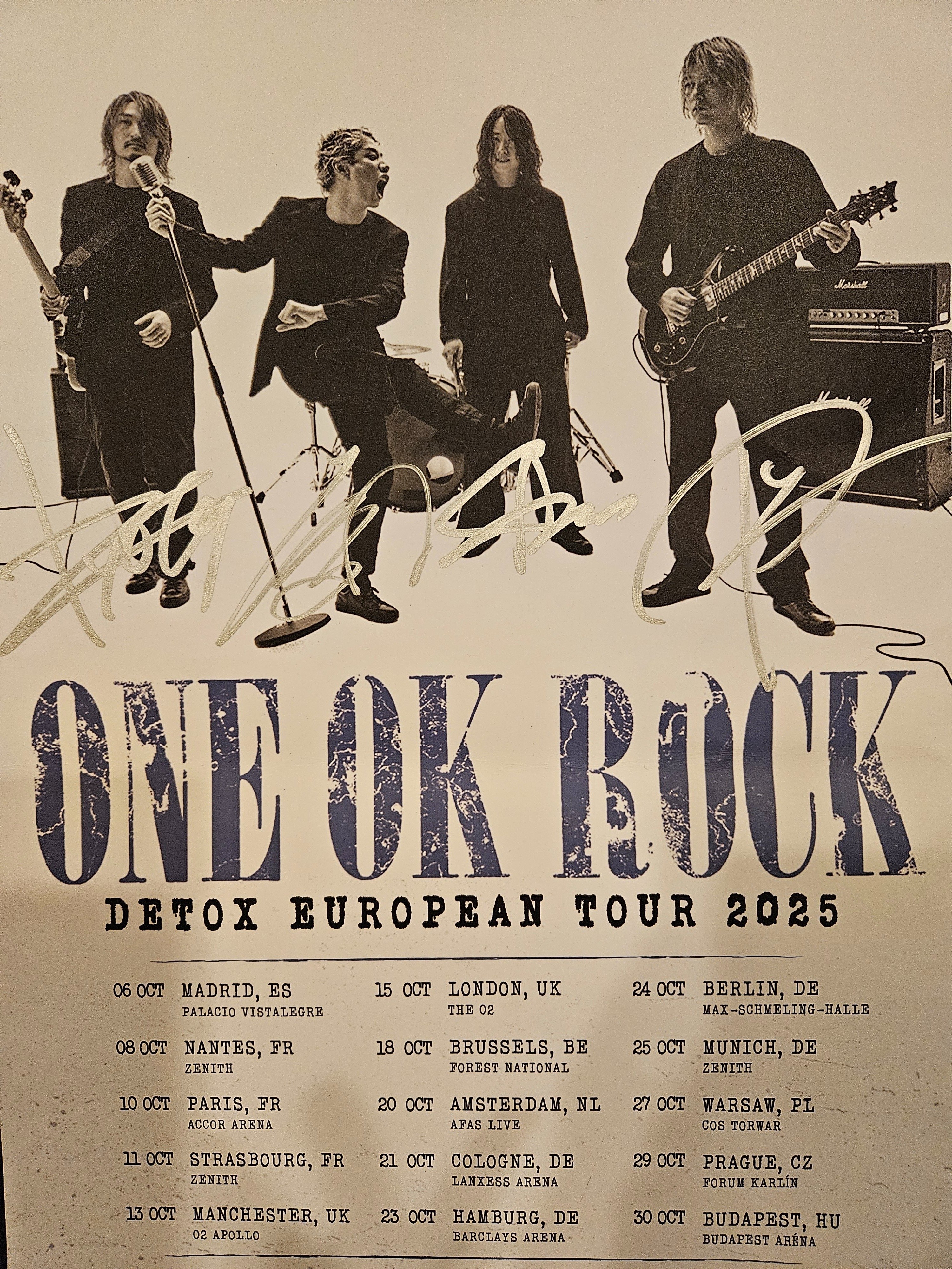 57歳だけどONE OK ROCKの海外ツアーに行く！って夢を叶えてオーロラも