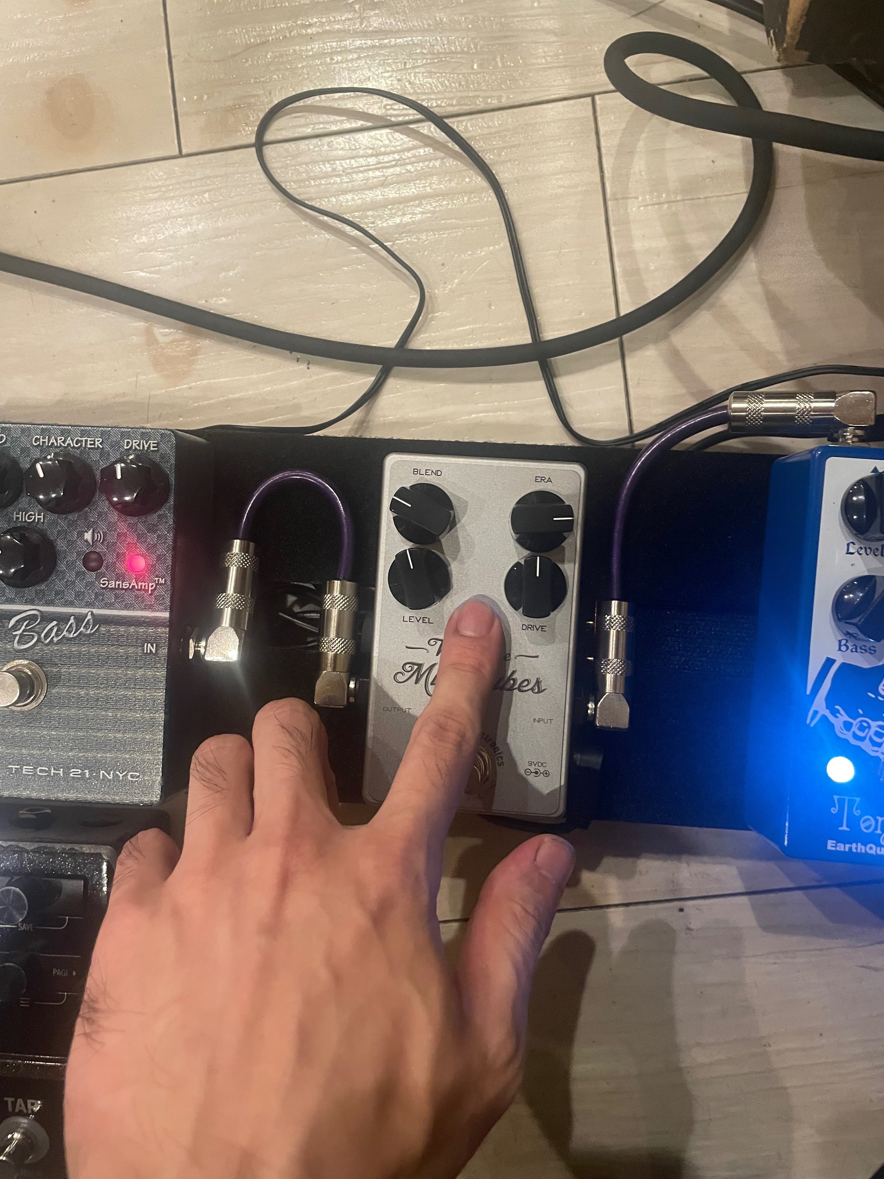 エフェクターボードを組んだぞ〜！｜うえだ