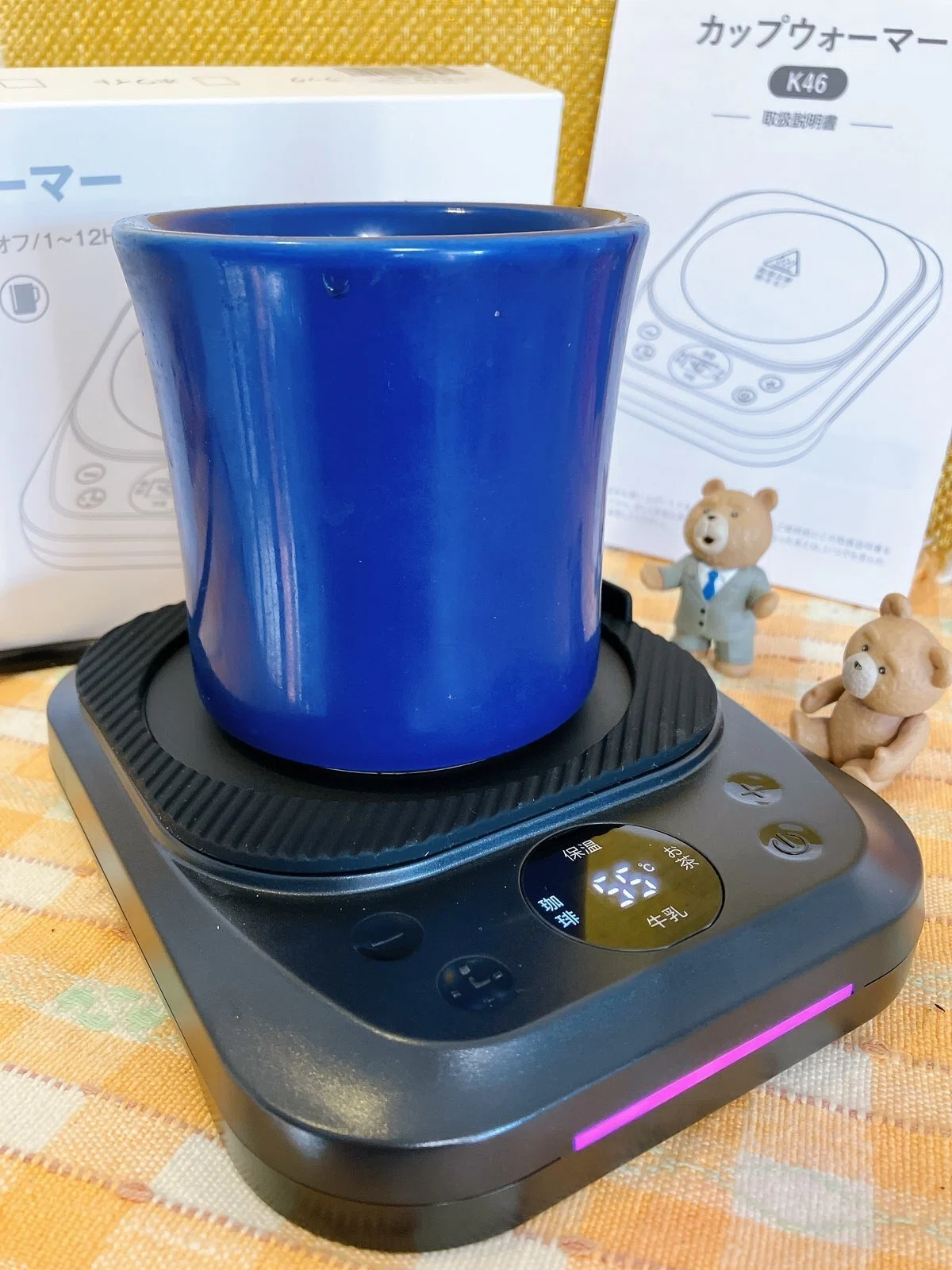 コーヒーがいつも温かいって幸せなんだな～🐻☕️【冬の必需品】 4980