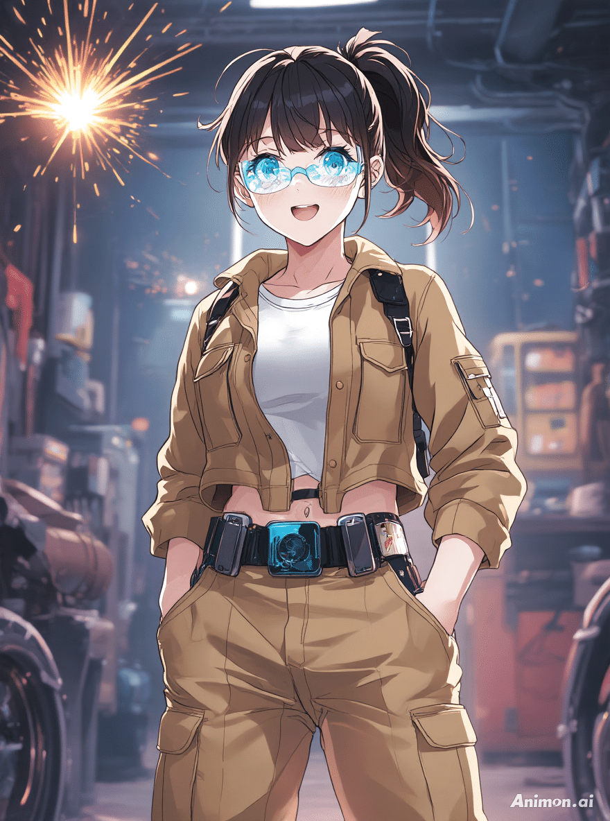 西暦3000年の「アーバン・モビリティ・カスタマイザー」美少女【無料で