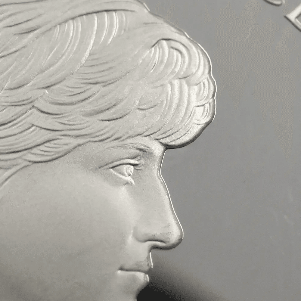 1999 エリザベス2世 ダイアナ妃追悼記念 5ポンド銀貨 NGC PF69UC｜小川