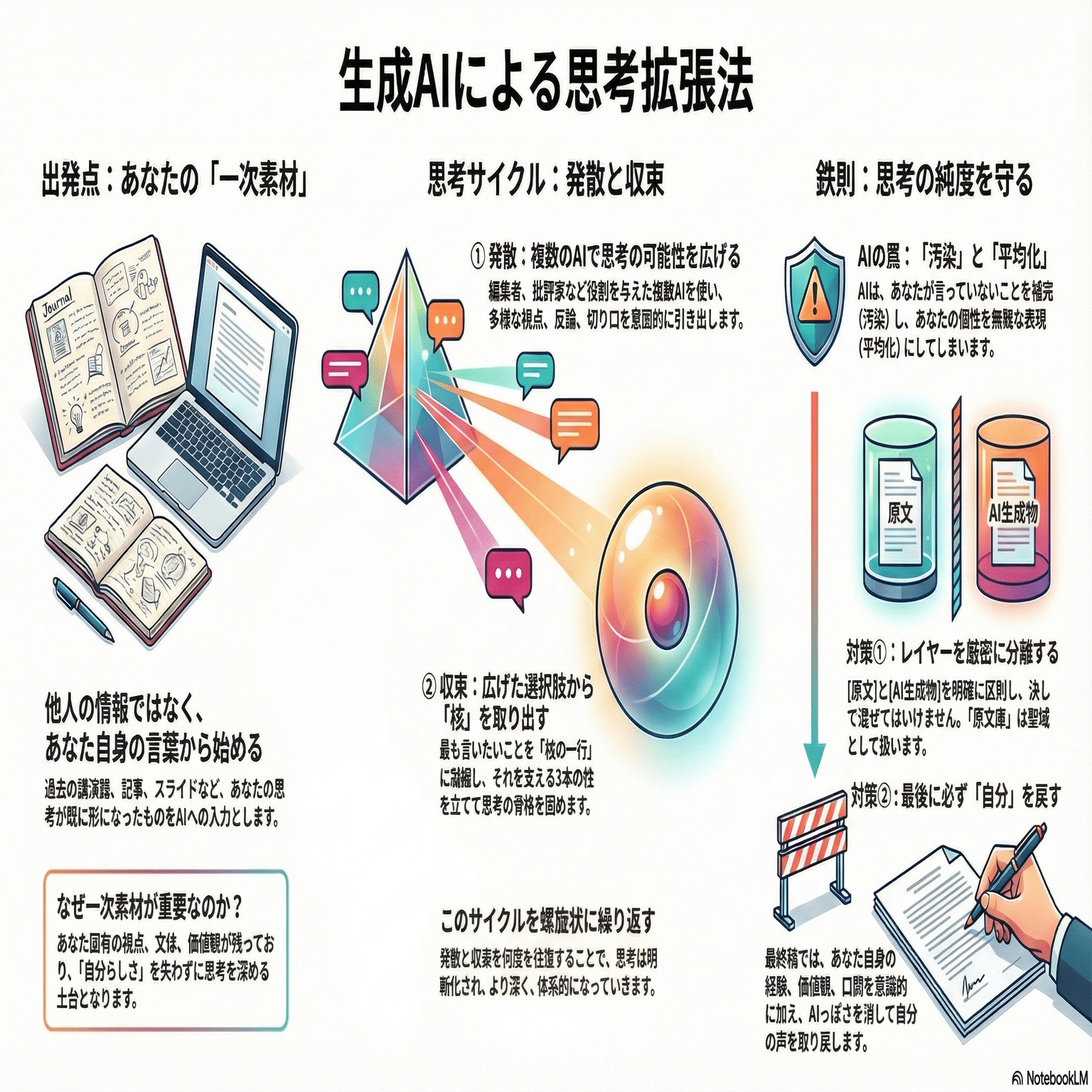 生成AI時代の思考拡張法～自分のことばを、まだ見ぬ自分へ届ける～｜角渕由英（つのぶちよしひで）