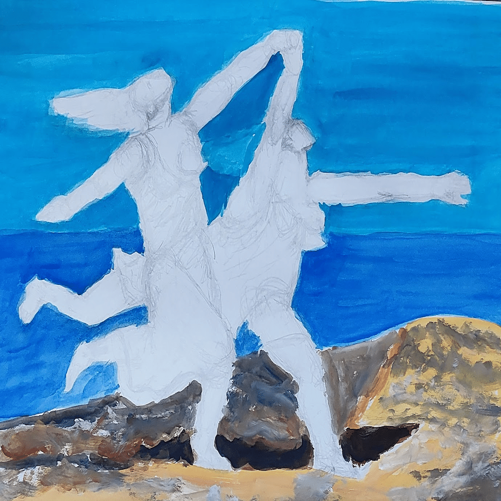 絵画ミニミニミステリー 第138回「パブロ・ピカソ『海辺を走る二人