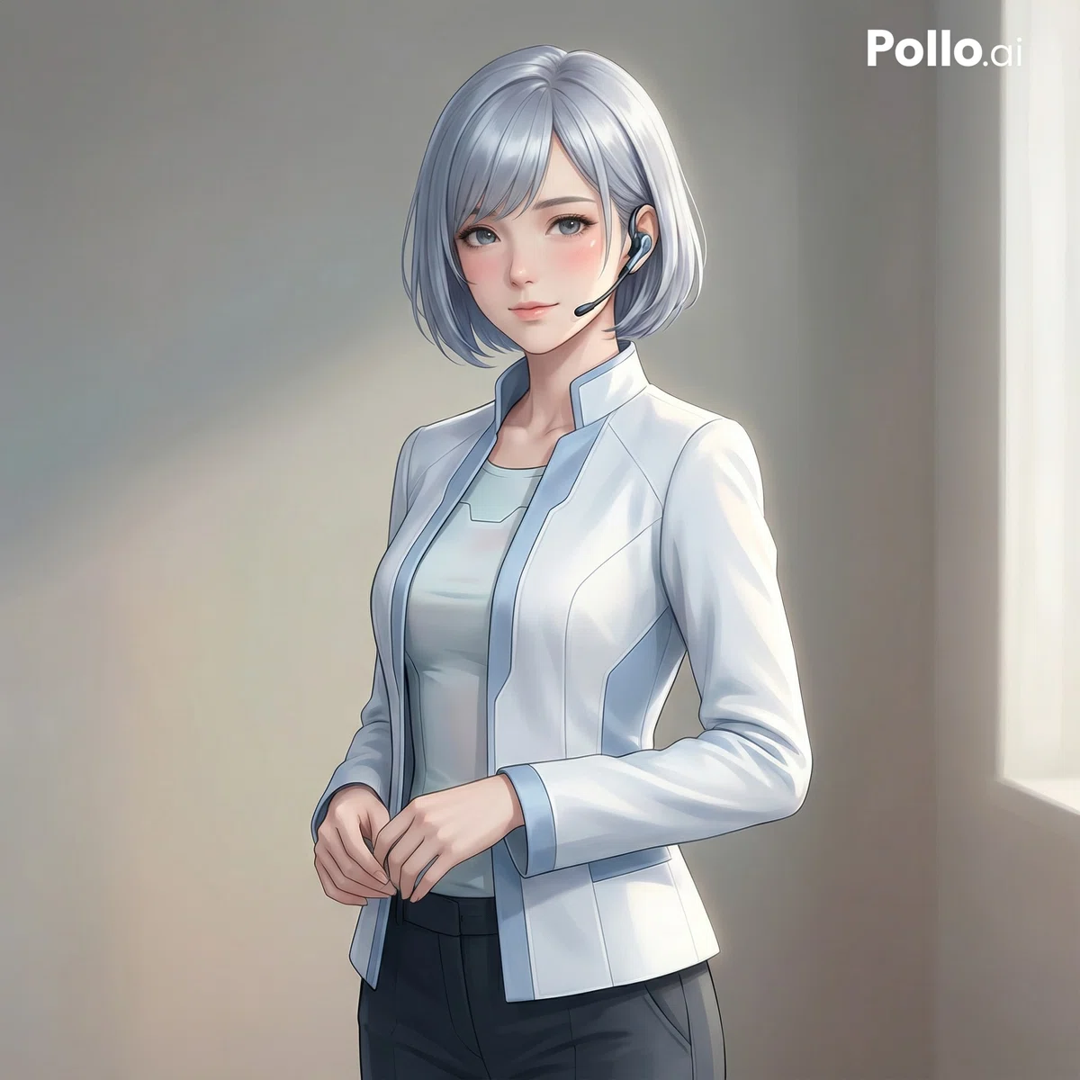 ボブカットの女の子