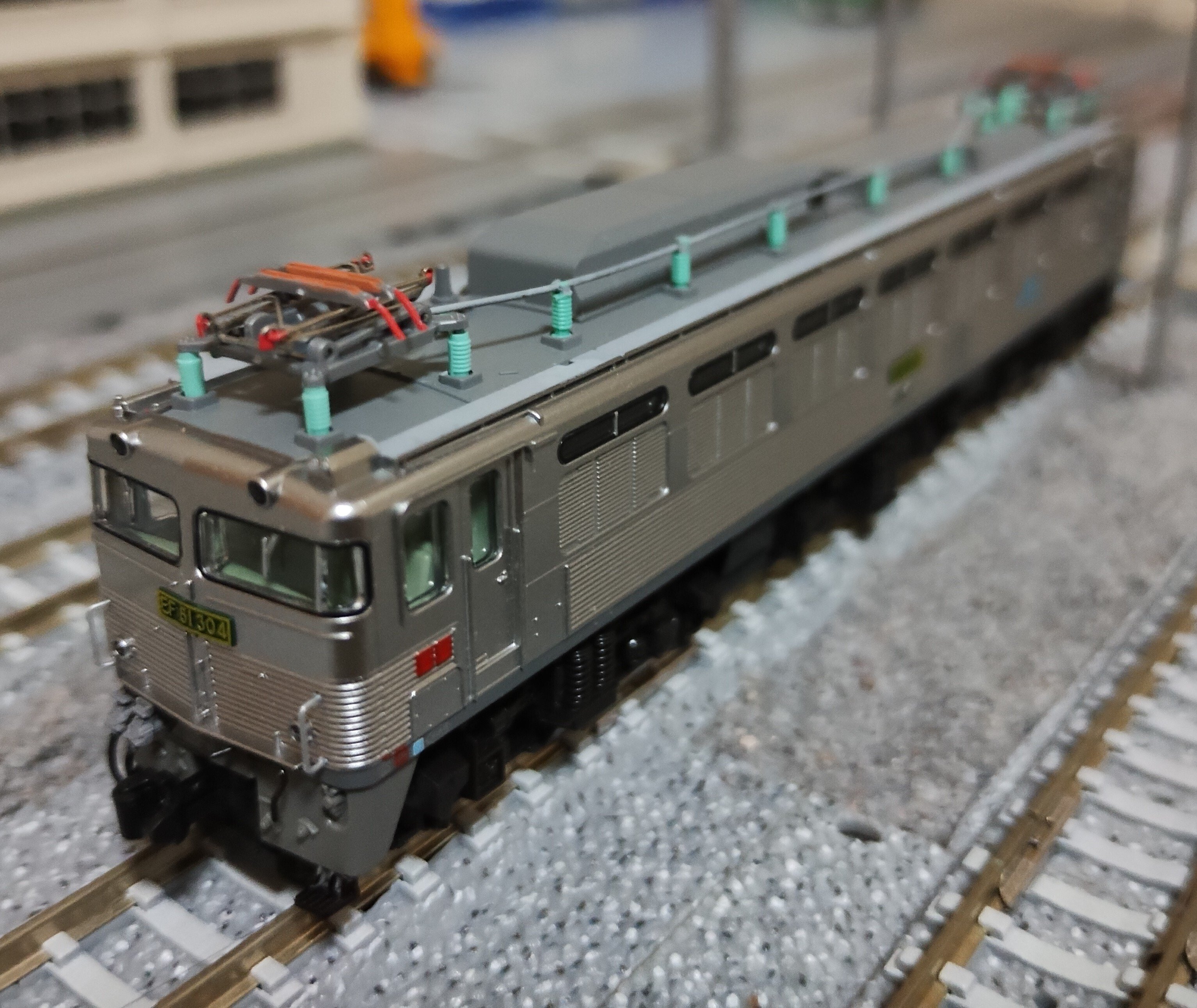 NゲージのEF81のプロトタイプは何号機?｜AKC_nt3