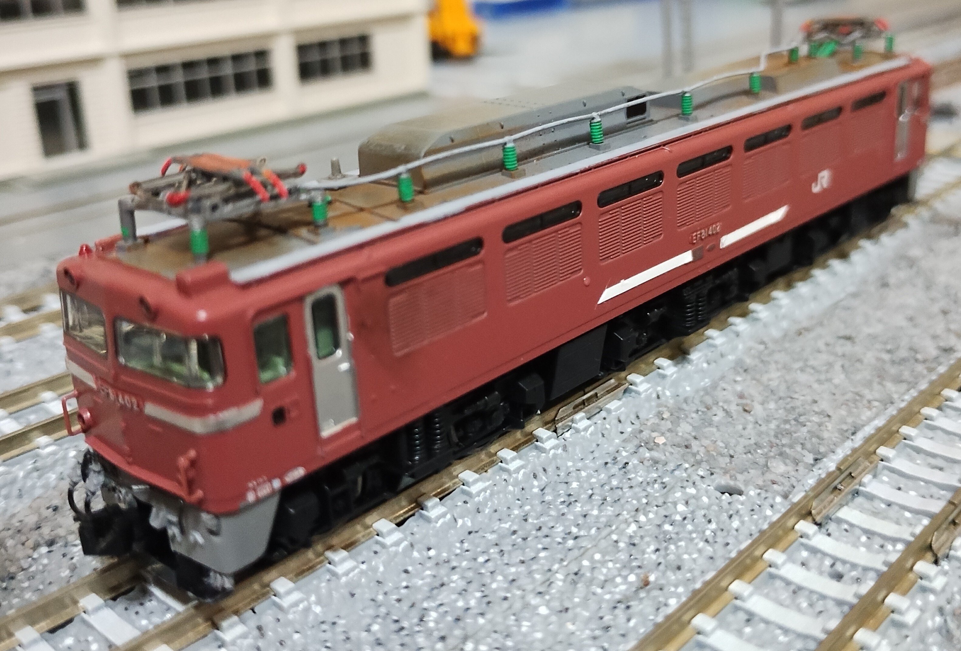 NゲージのEF81のプロトタイプは何号機?｜AKC_nt3